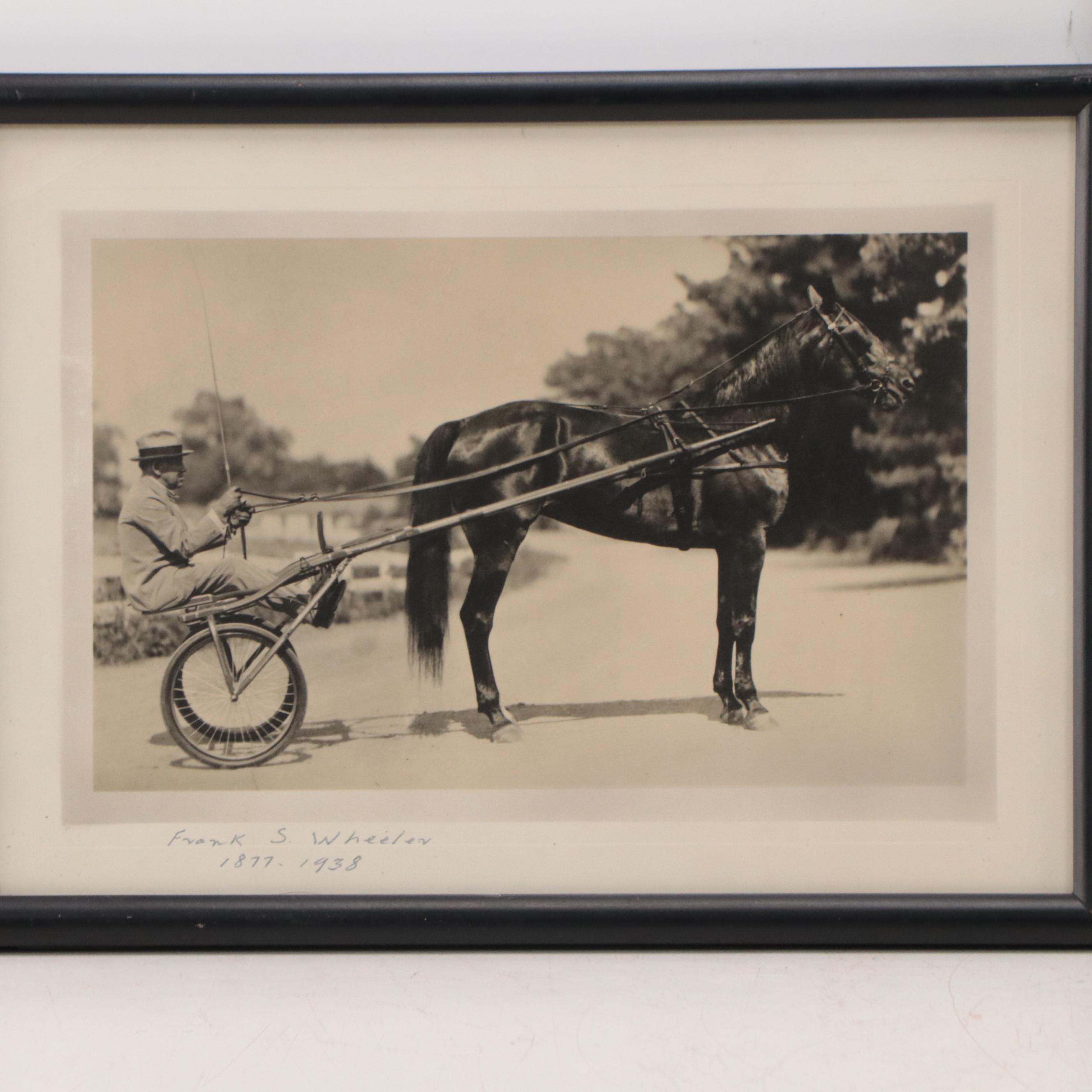 Silver Gelatin Photographs "After the Cruise" and Portrait of Frank S Wheeler