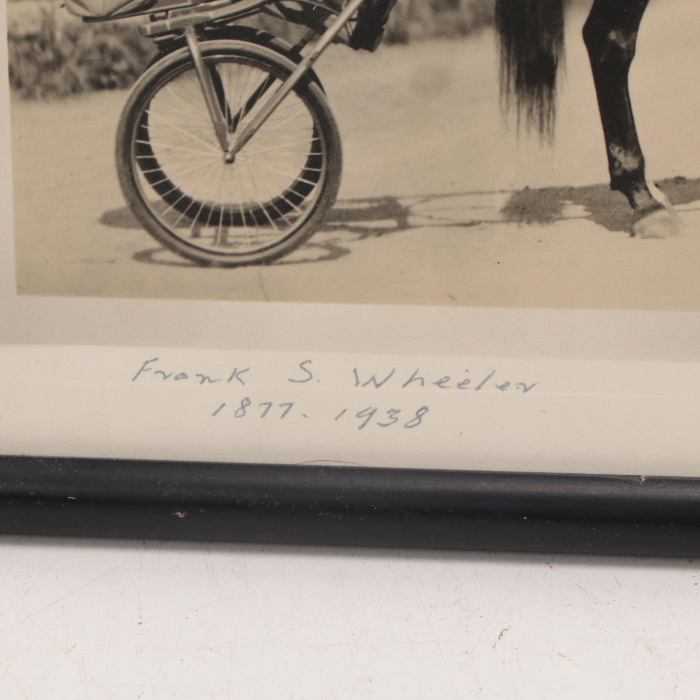 Silver Gelatin Photographs "After the Cruise" and Portrait of Frank S Wheeler