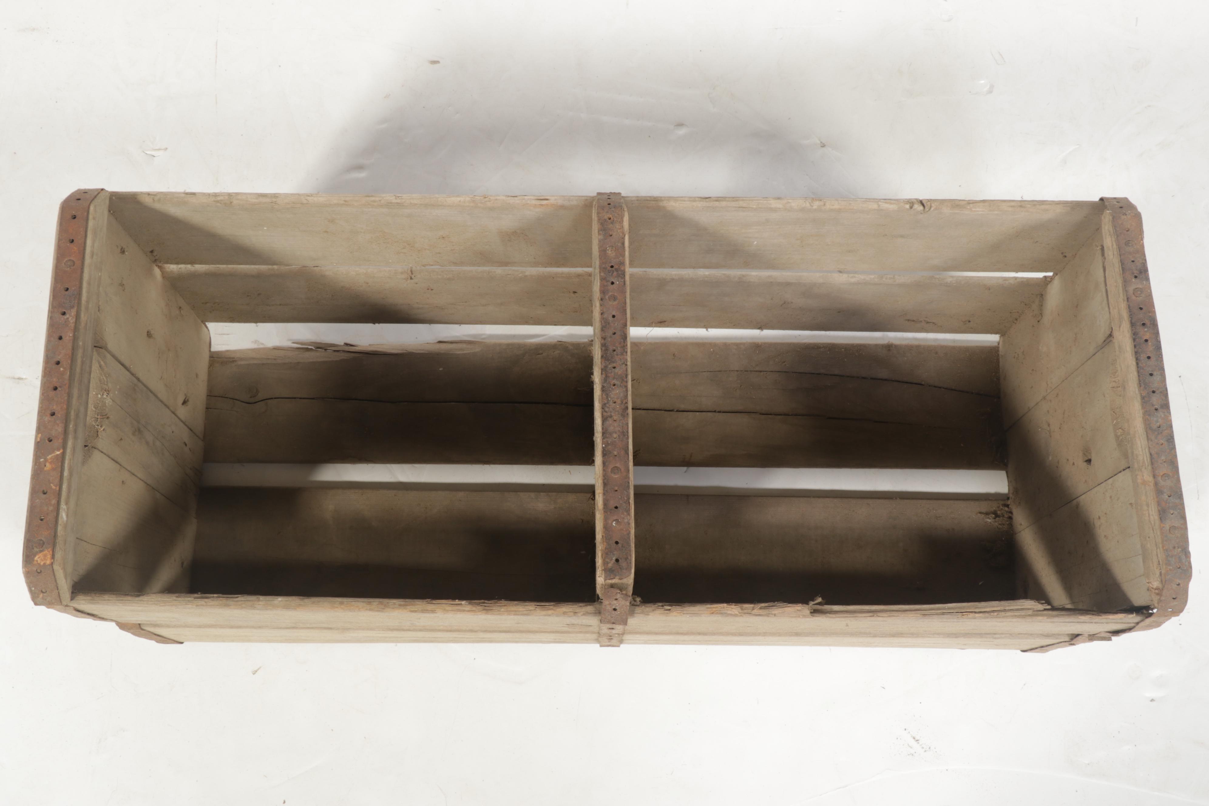 Vintage "Mickler, the South's Best" Wood Produce Crate