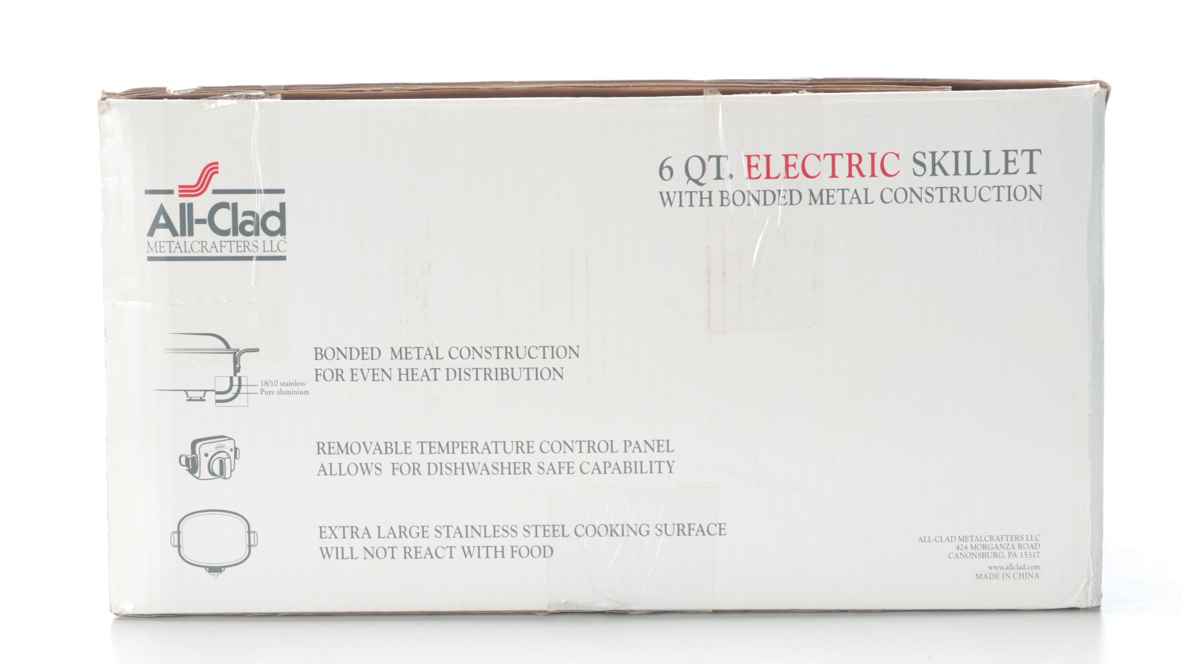 All-Clad 6 Qt. Electric Skillet