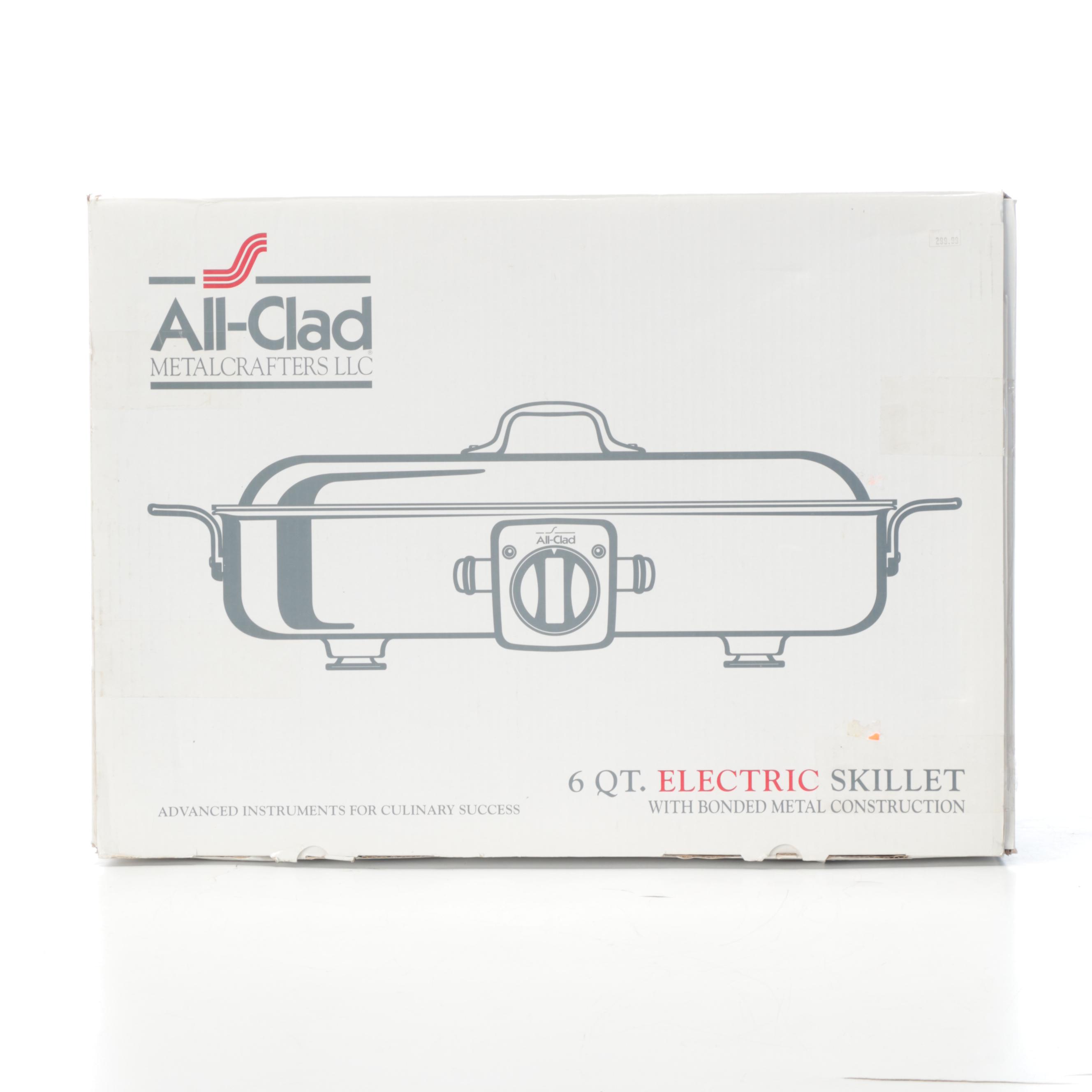 AllClad 6 Qt. Electric Skillet EBTH