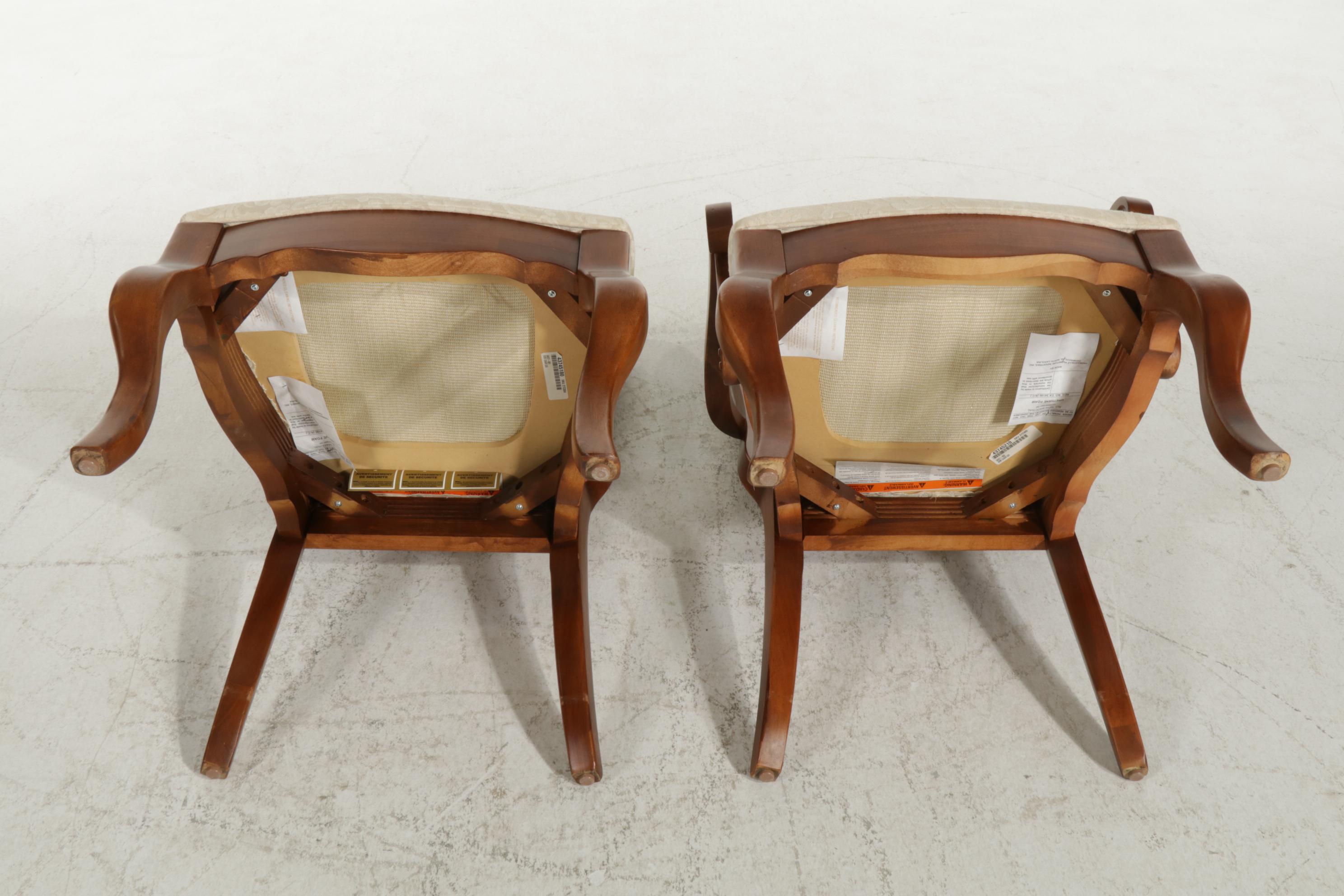 Thomasville Cherrywood-Finished Hardwood Extension Dining Table with Ten Chairs