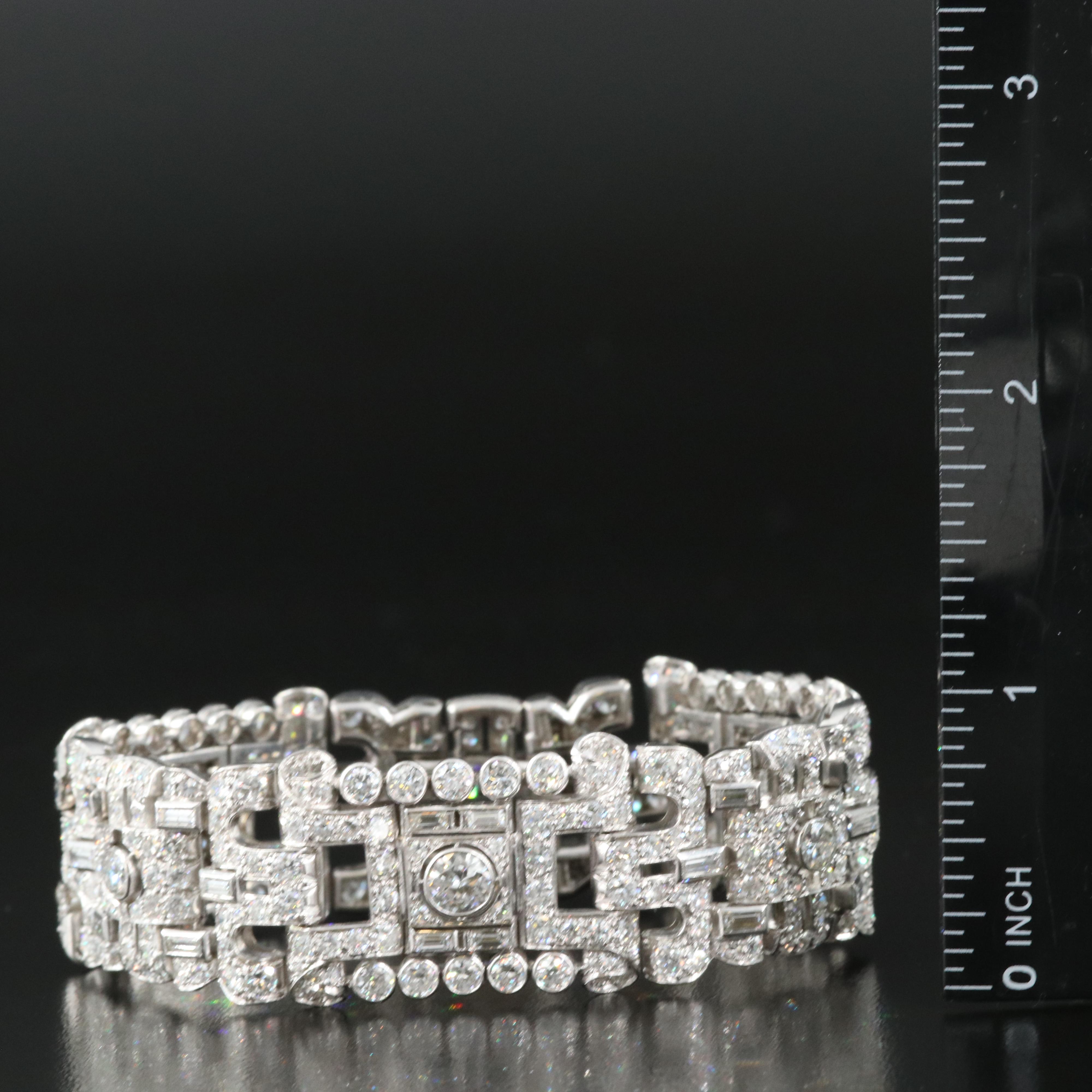 Platinum 22.76 CTW Diamond Bracelet