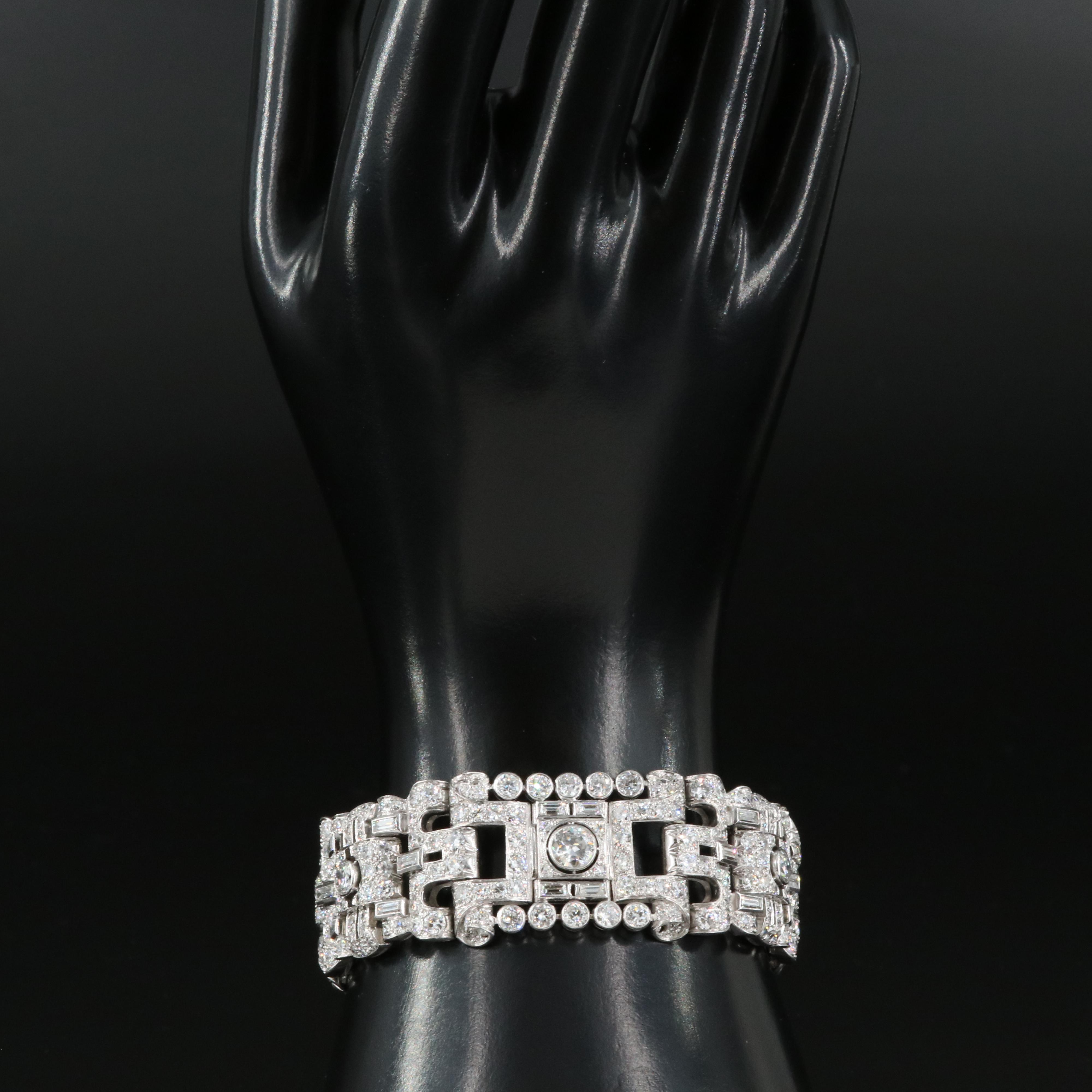 Platinum 22.76 CTW Diamond Bracelet