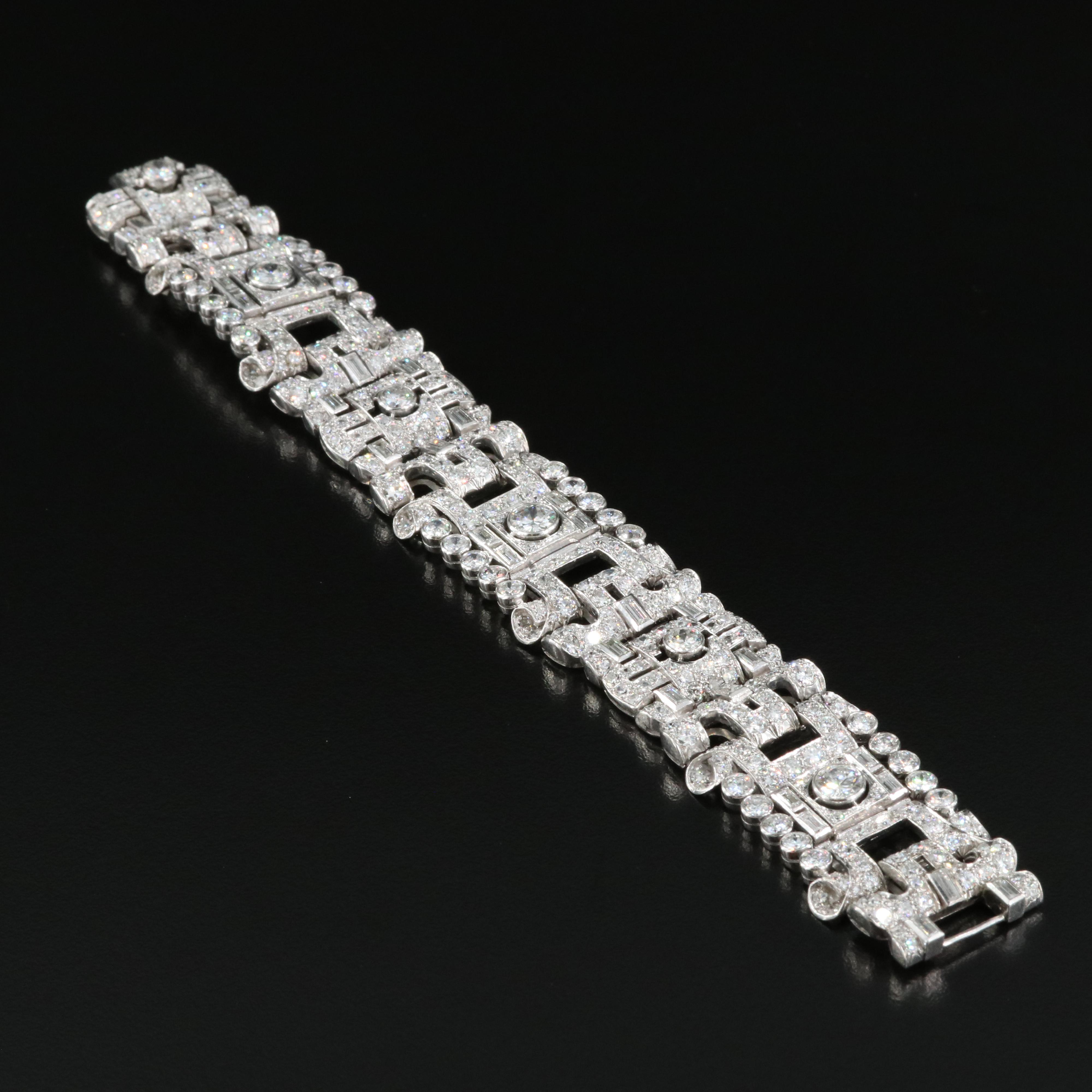 Platinum 22.76 CTW Diamond Bracelet