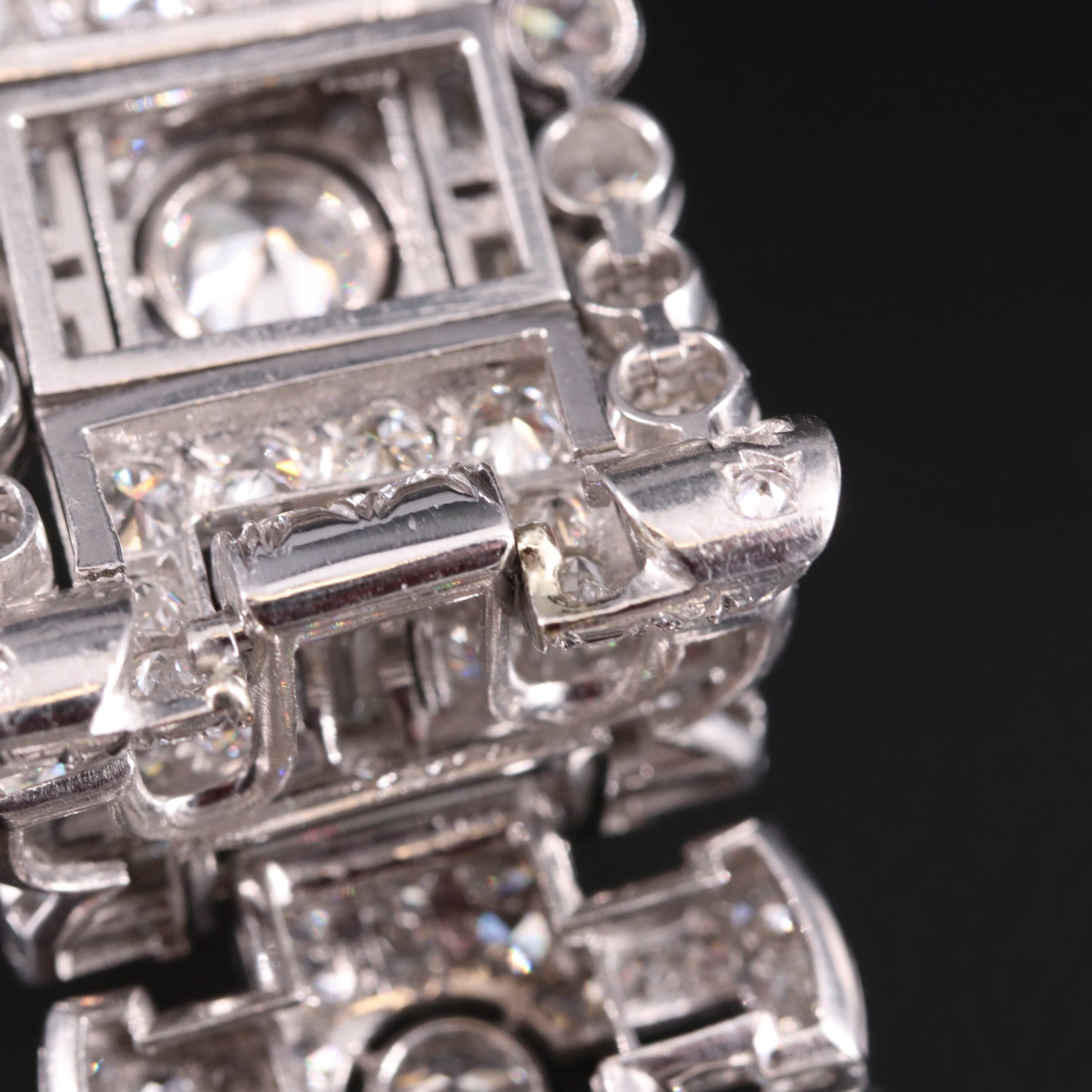 Platinum 22.76 CTW Diamond Bracelet