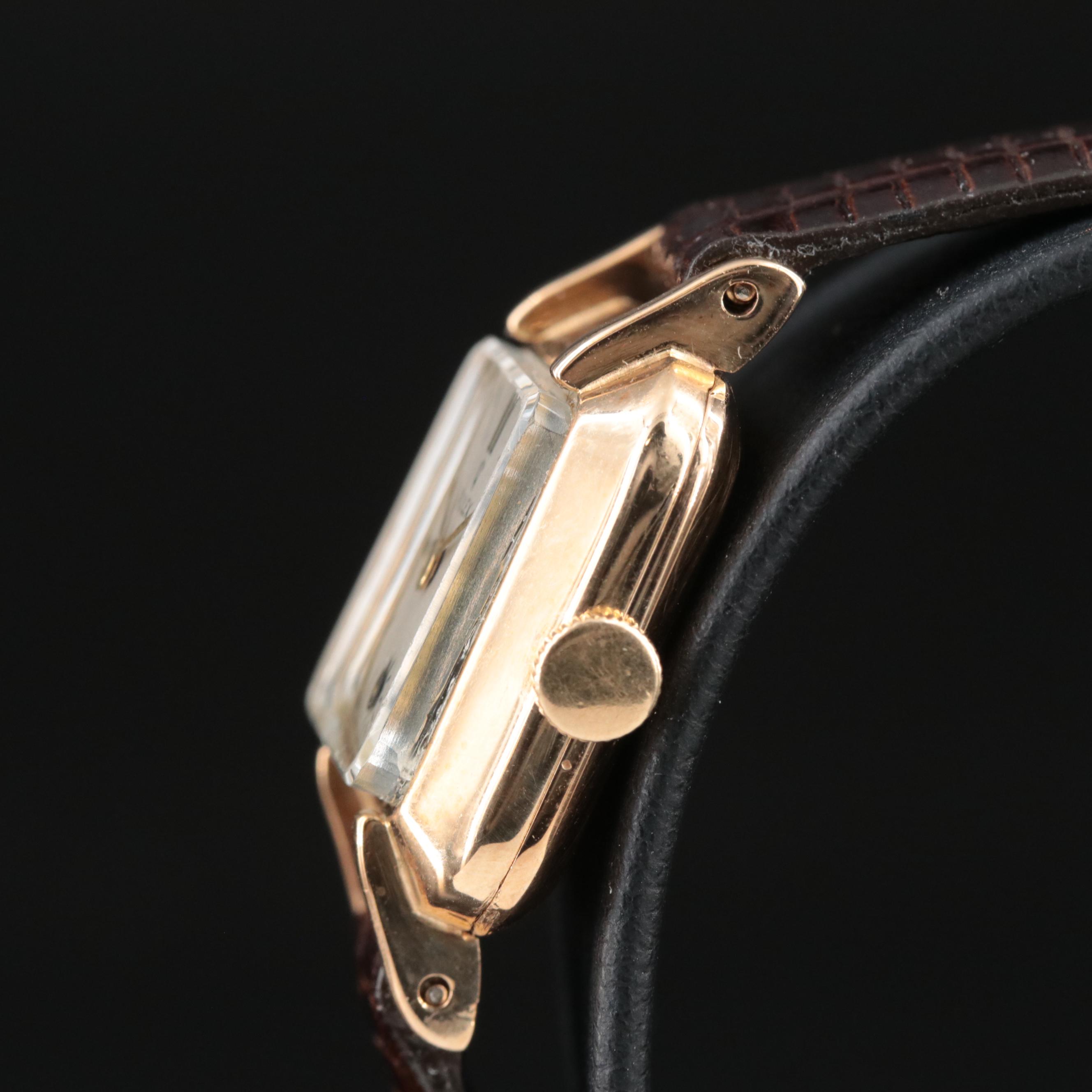 14K Rolex Manual-Wind Vintage Watch