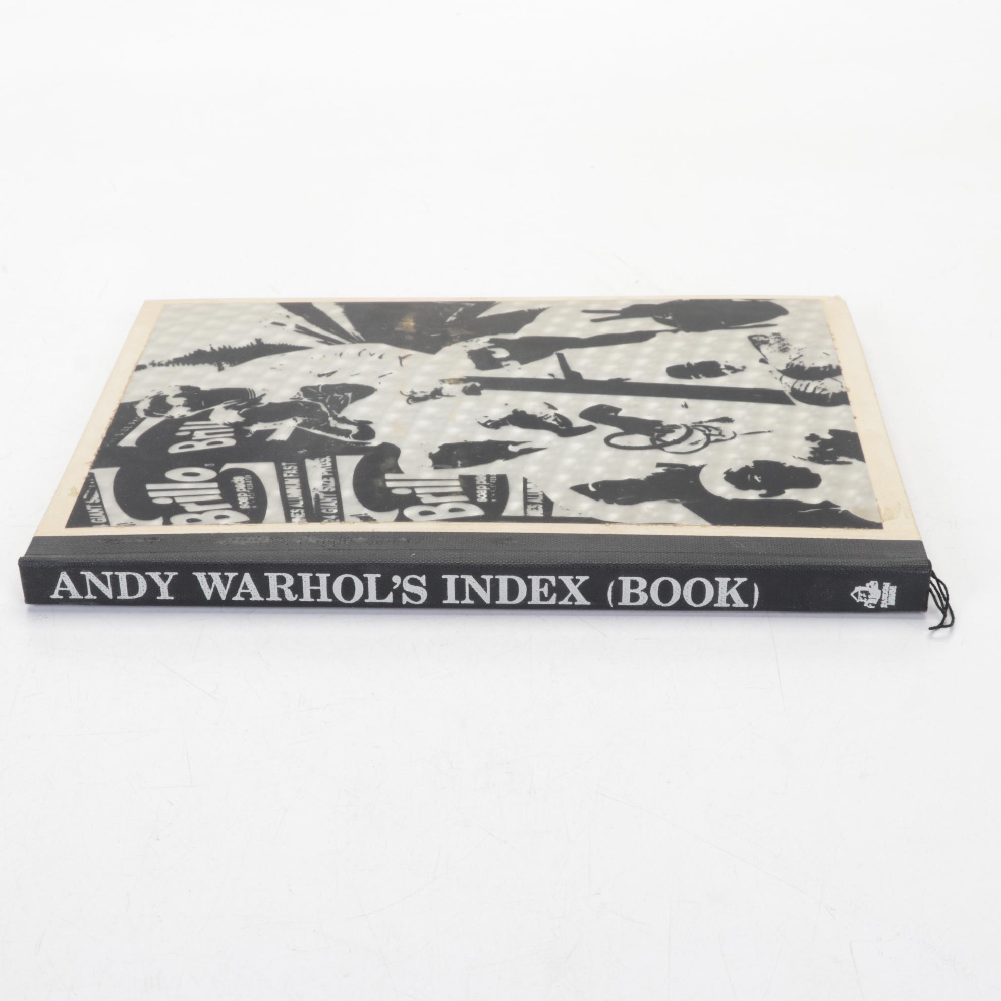 First Edition "Andy Warhol's Index (Book)" by Andy Warhol, 1967
