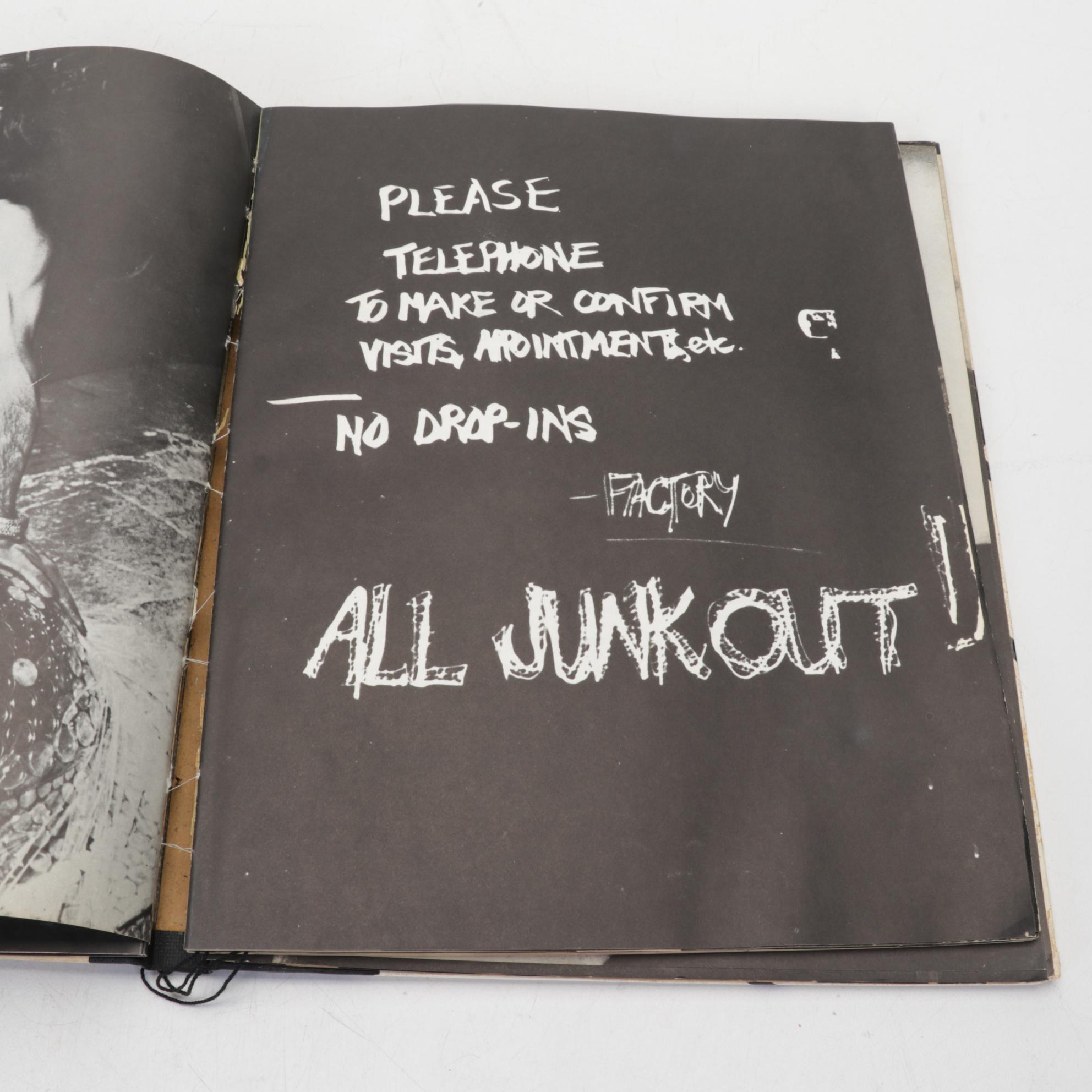 First Edition "Andy Warhol's Index (Book)" by Andy Warhol, 1967