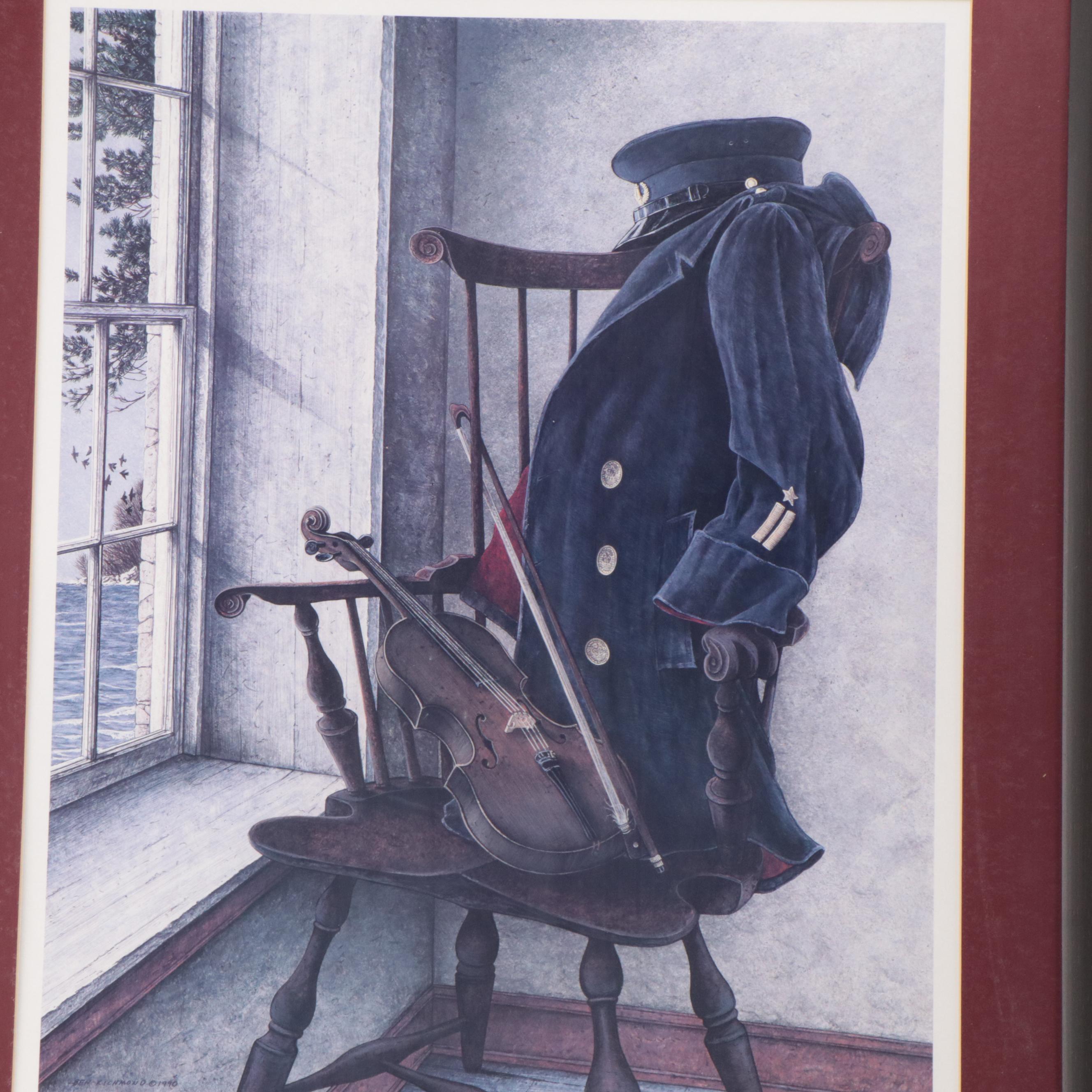 Ben Richmond and Randall Higdon Coastal Offset Lithographs