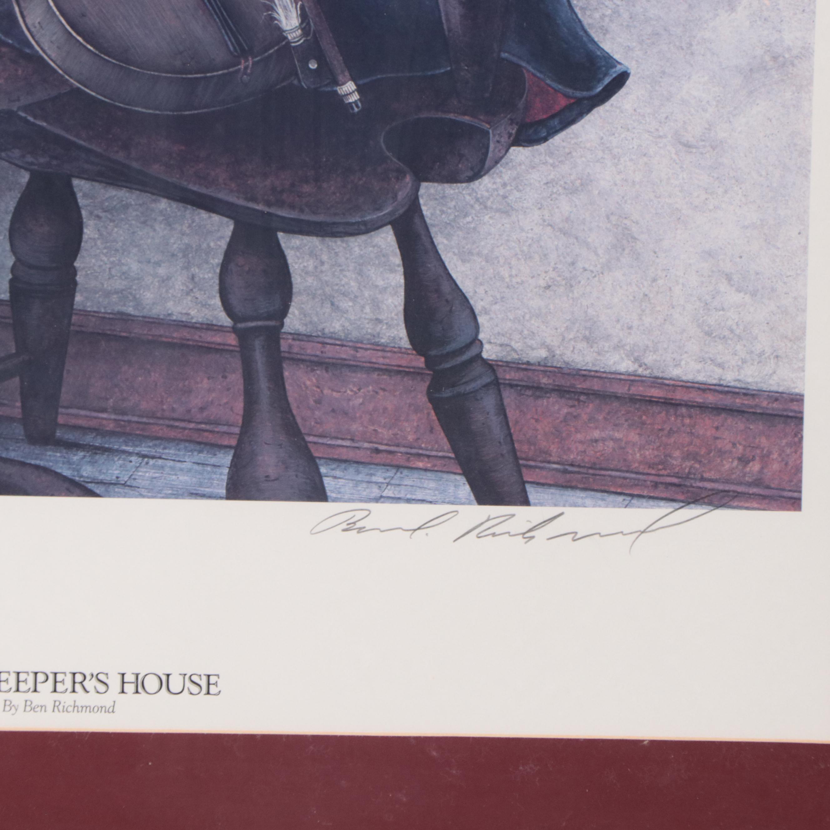 Ben Richmond and Randall Higdon Coastal Offset Lithographs