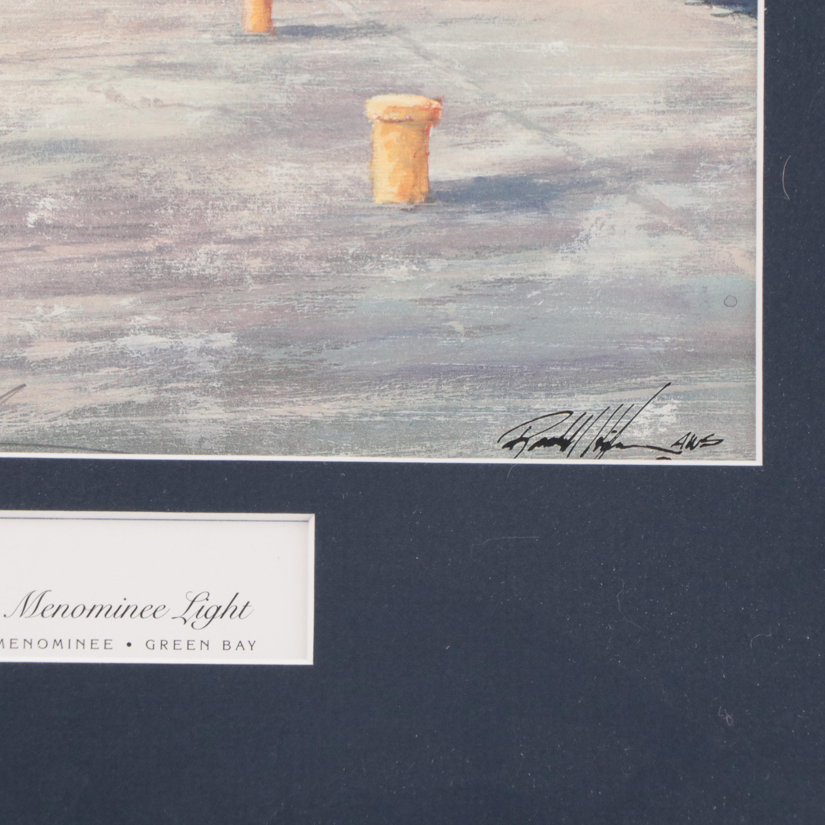 Ben Richmond and Randall Higdon Coastal Offset Lithographs