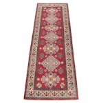 2' x 6' Hand-Knotted Afghan Kazak Carpet Runner