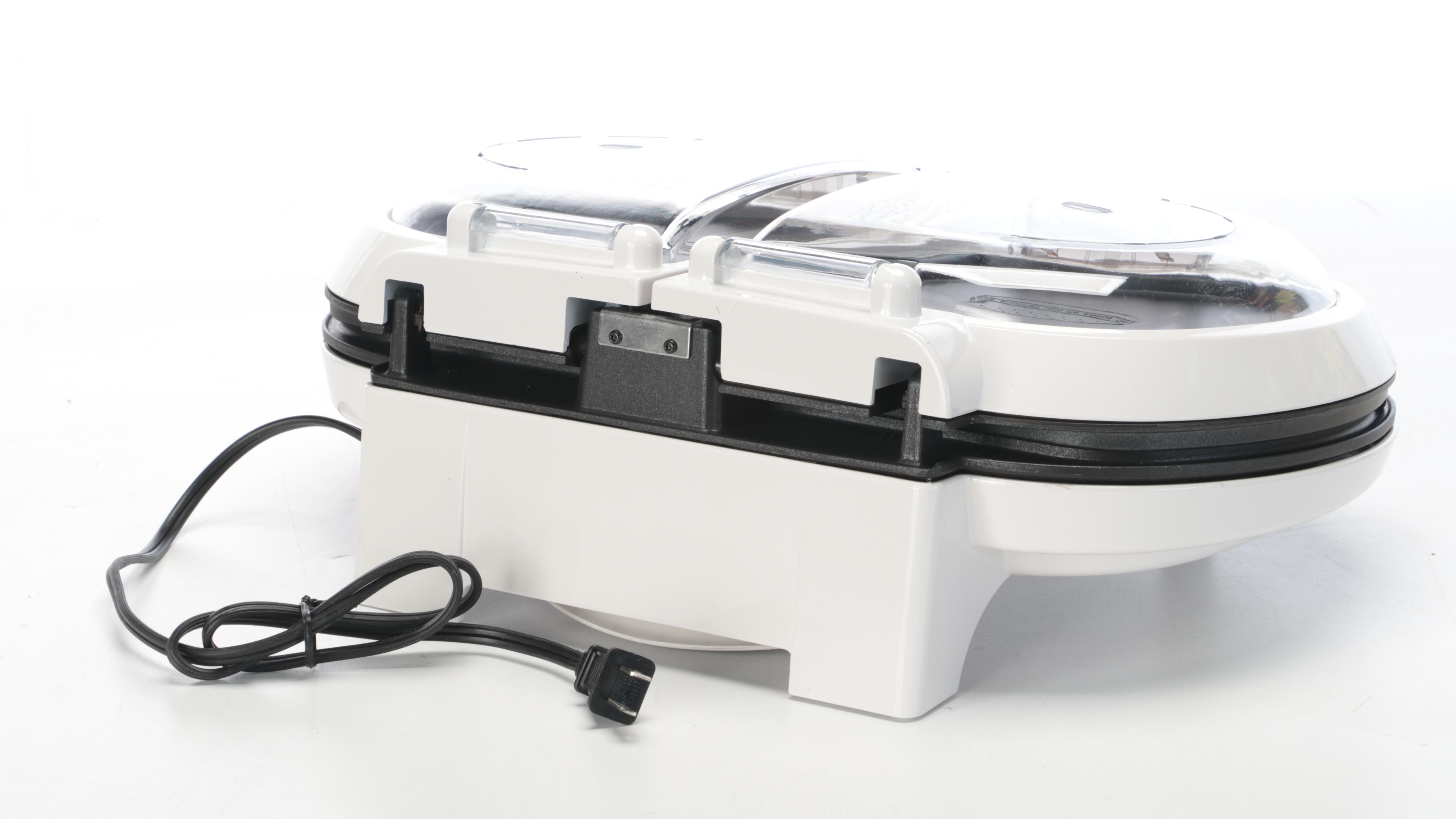 George Foreman "Double Knockout" Split Grill with Bun Warmers