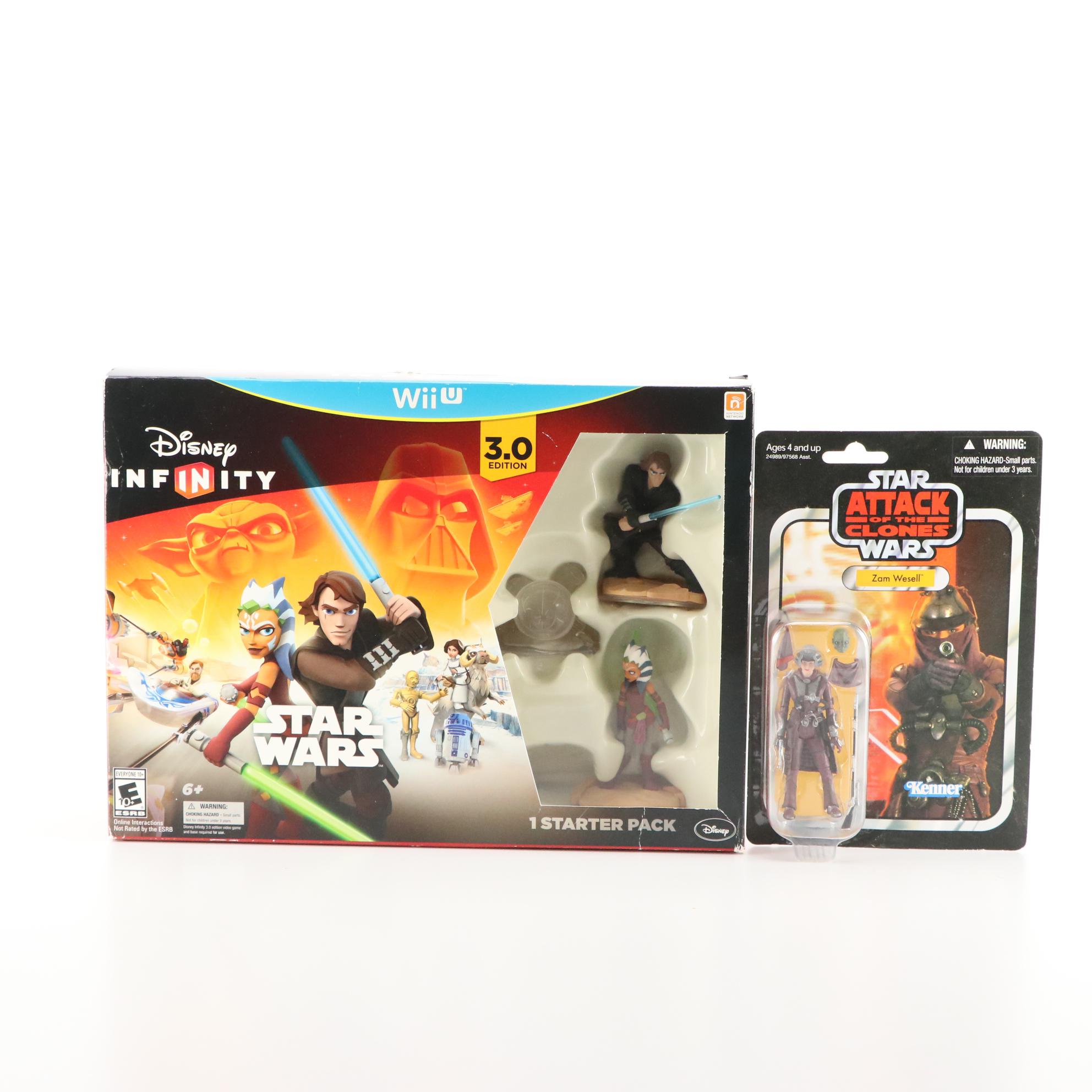 Hasbro and Other Star Wars Action Figures and Disney Infinity Starter Pack