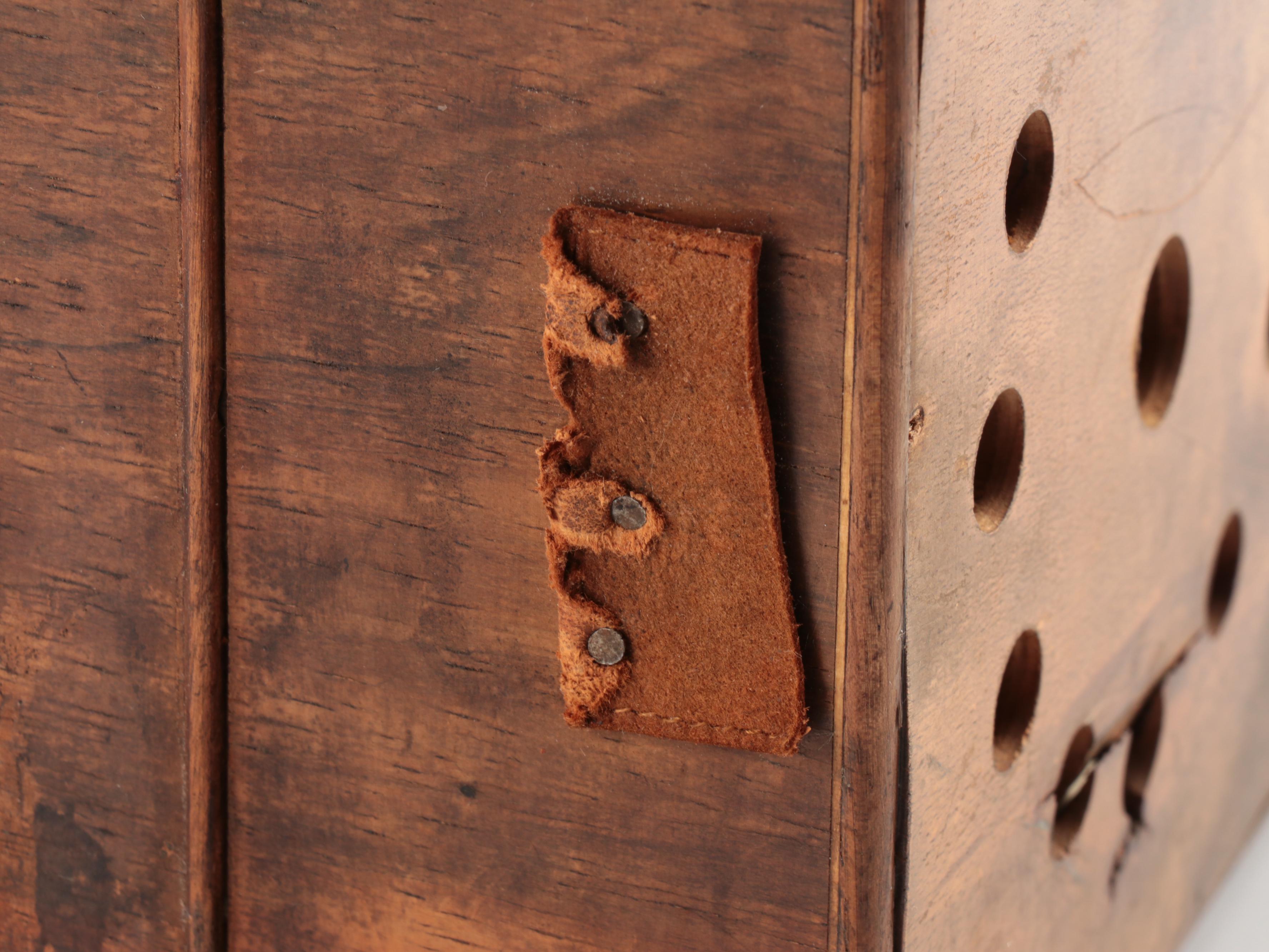 Paolo Soprani Wood Accordion with Mother-of-Pearl Buttons