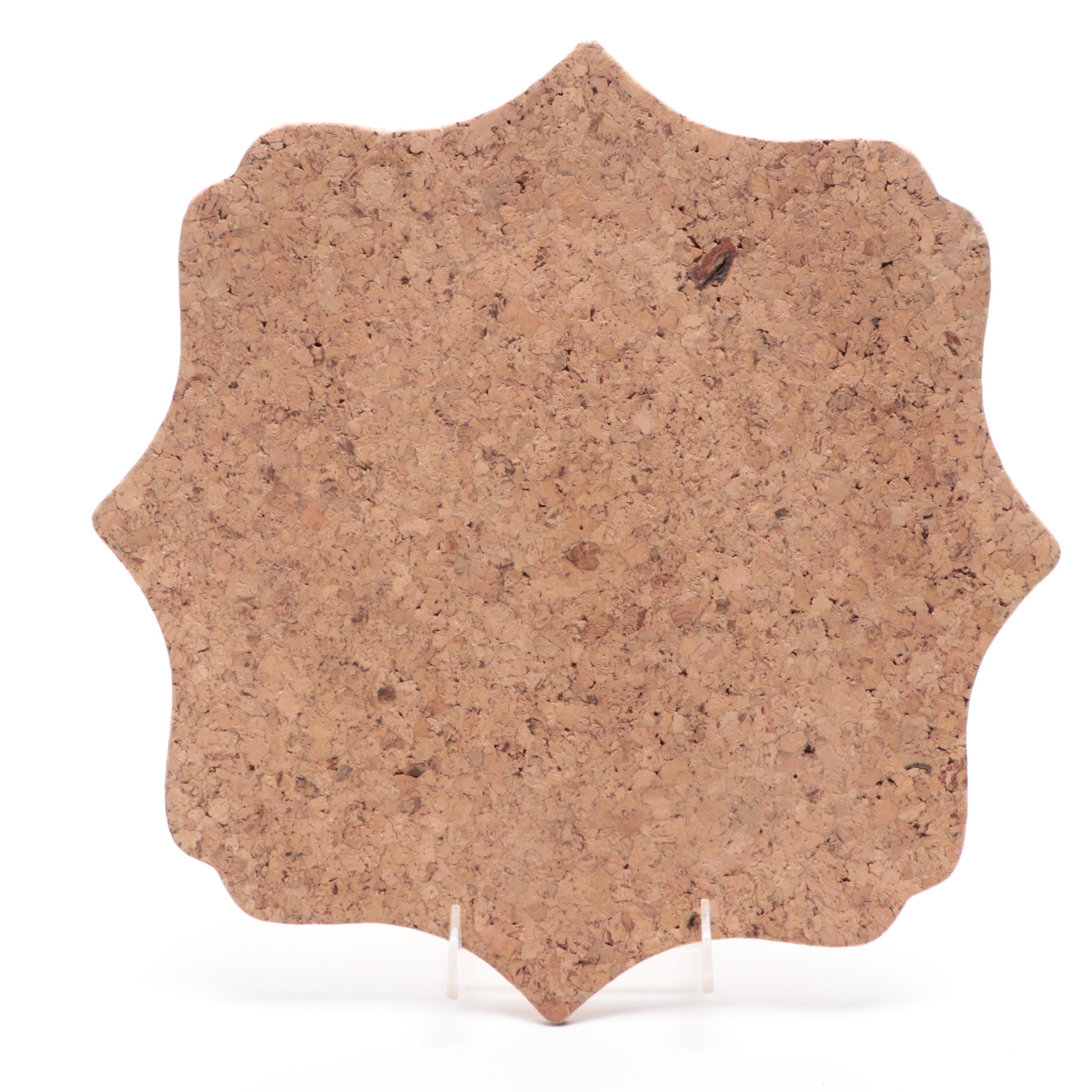 Juliska "Quinta" Natural Cork Chargers EBTH