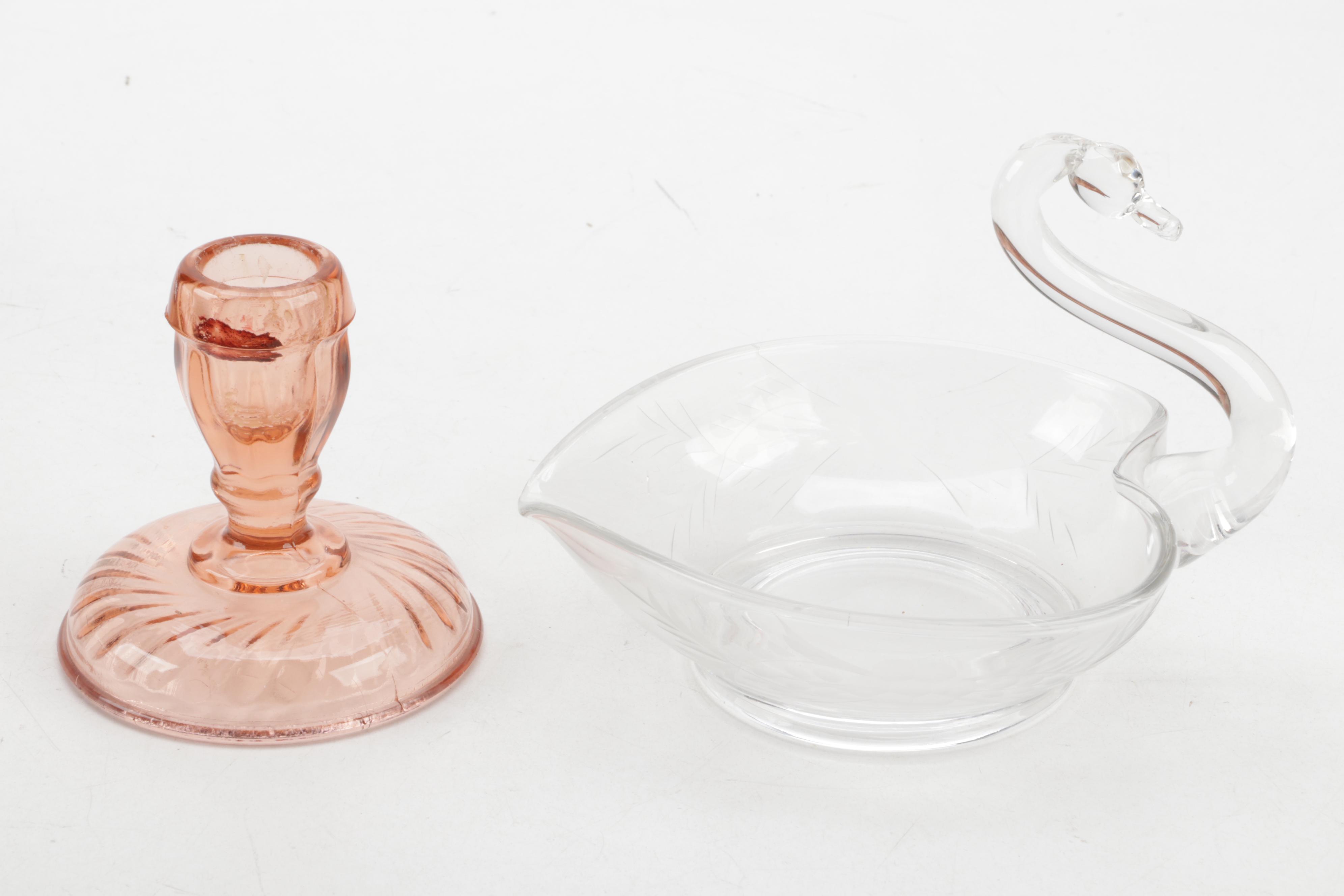 Wm. Rogers Silver Plate Serving Bowl with Other Easter Décor