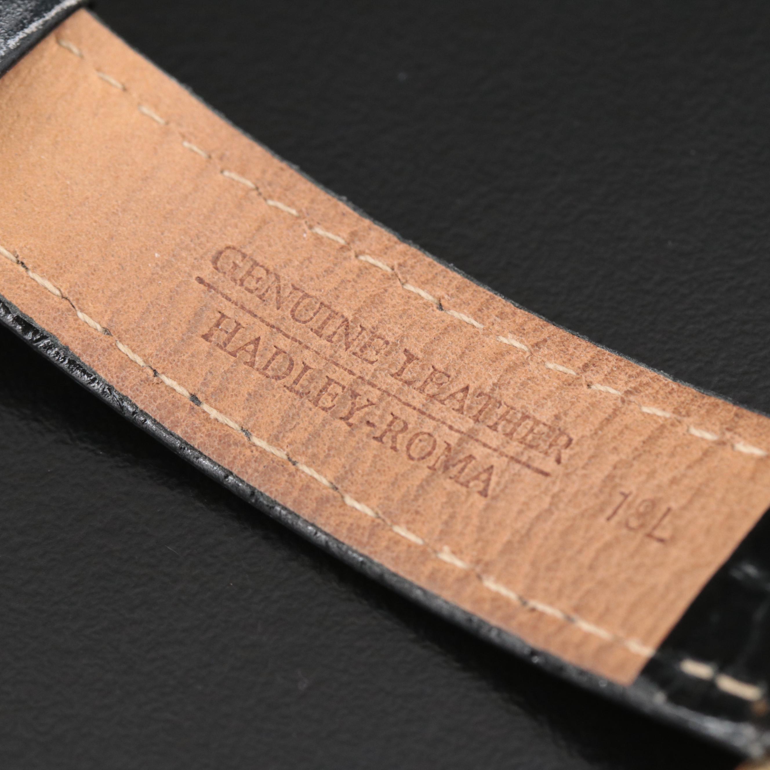 18K Longines Presence Swiss Watch