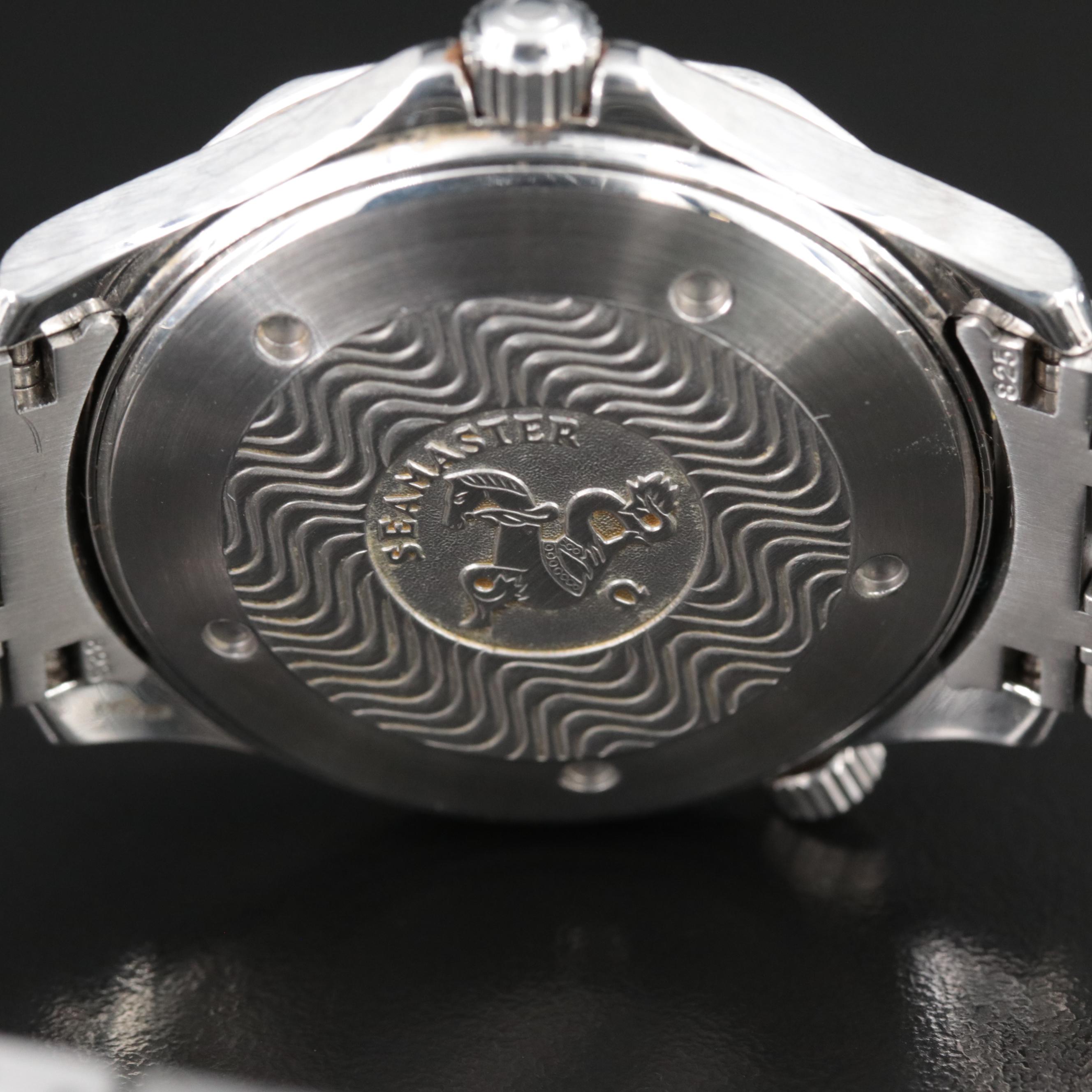 1998 Omega Seamaster Professional 300 Stainless Steel Watch