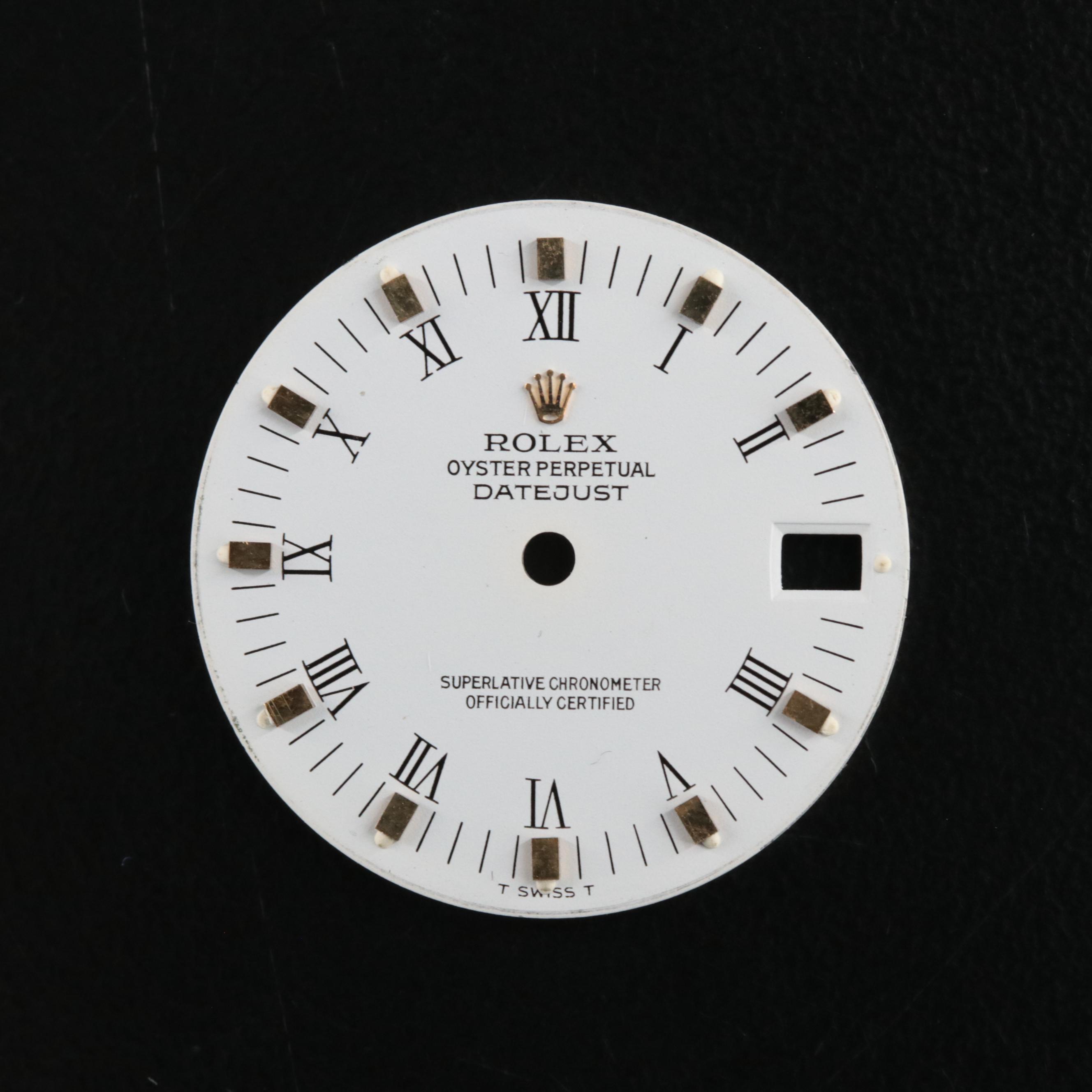 Rolex Dial for Oyster Perpetual Datejust Watch