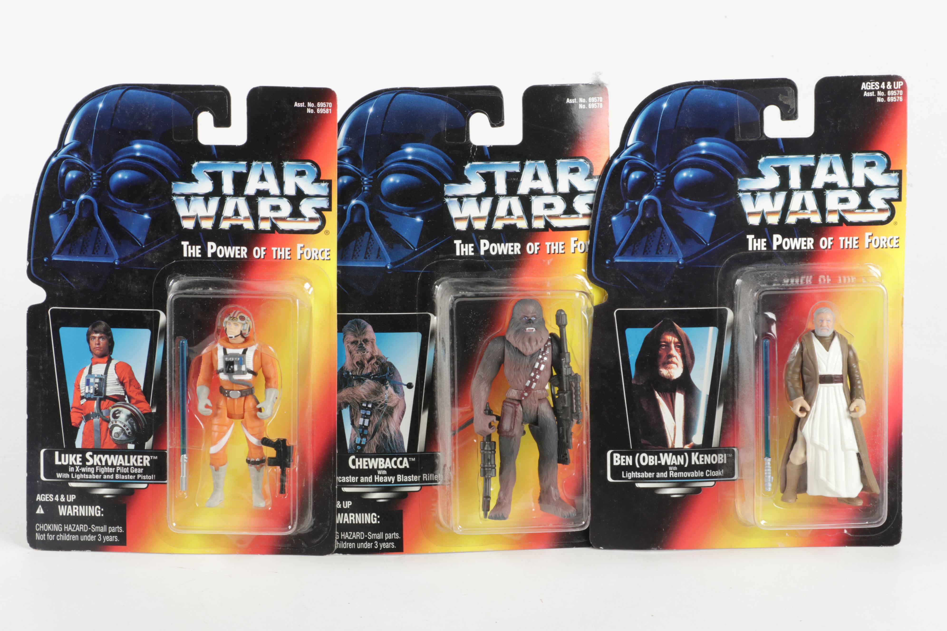 Kenner Star Wars "Darth Vader", "Princess Leia" and More Action Figures