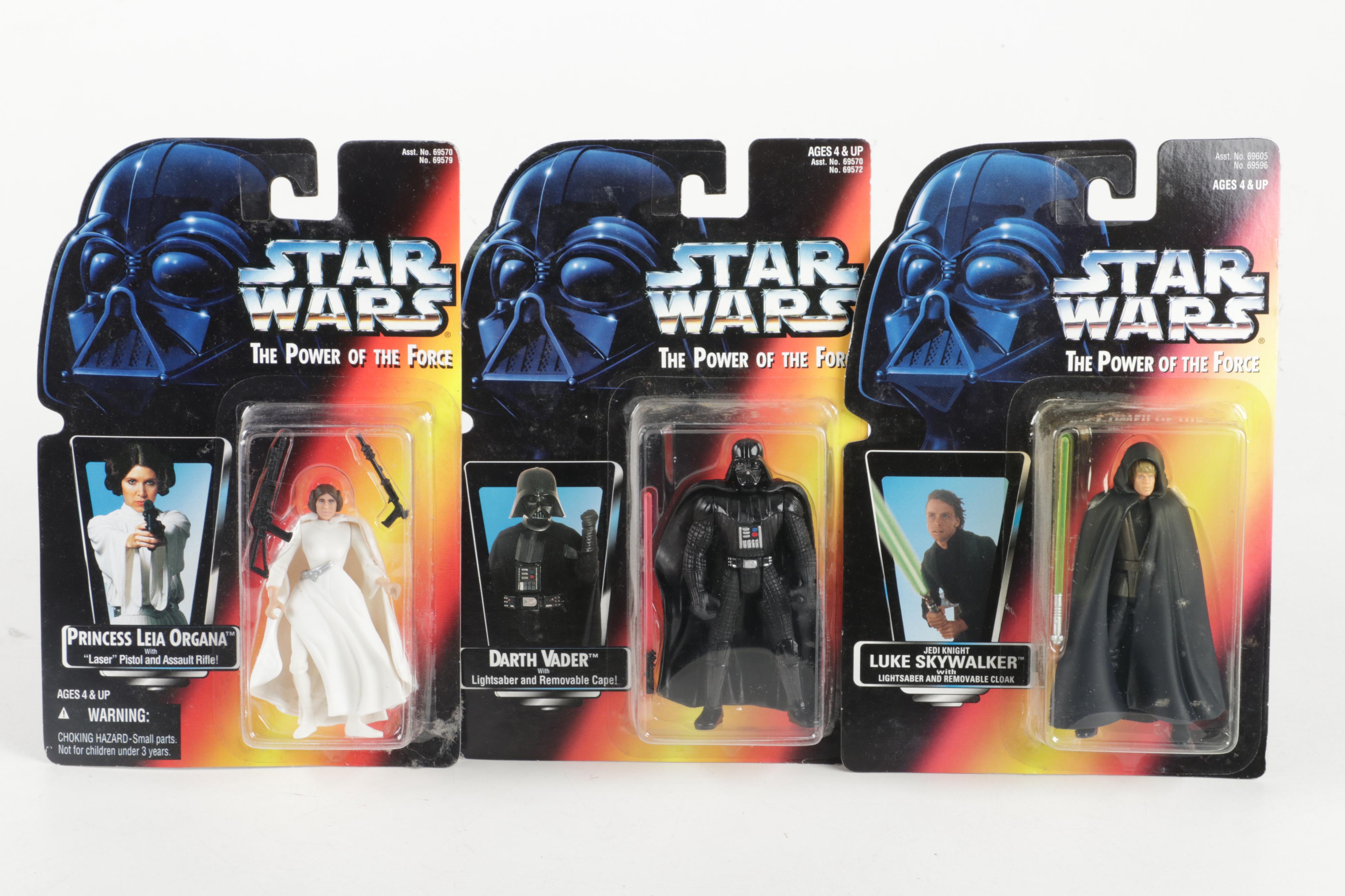 Kenner Star Wars "Darth Vader", "Princess Leia" and More Action Figures