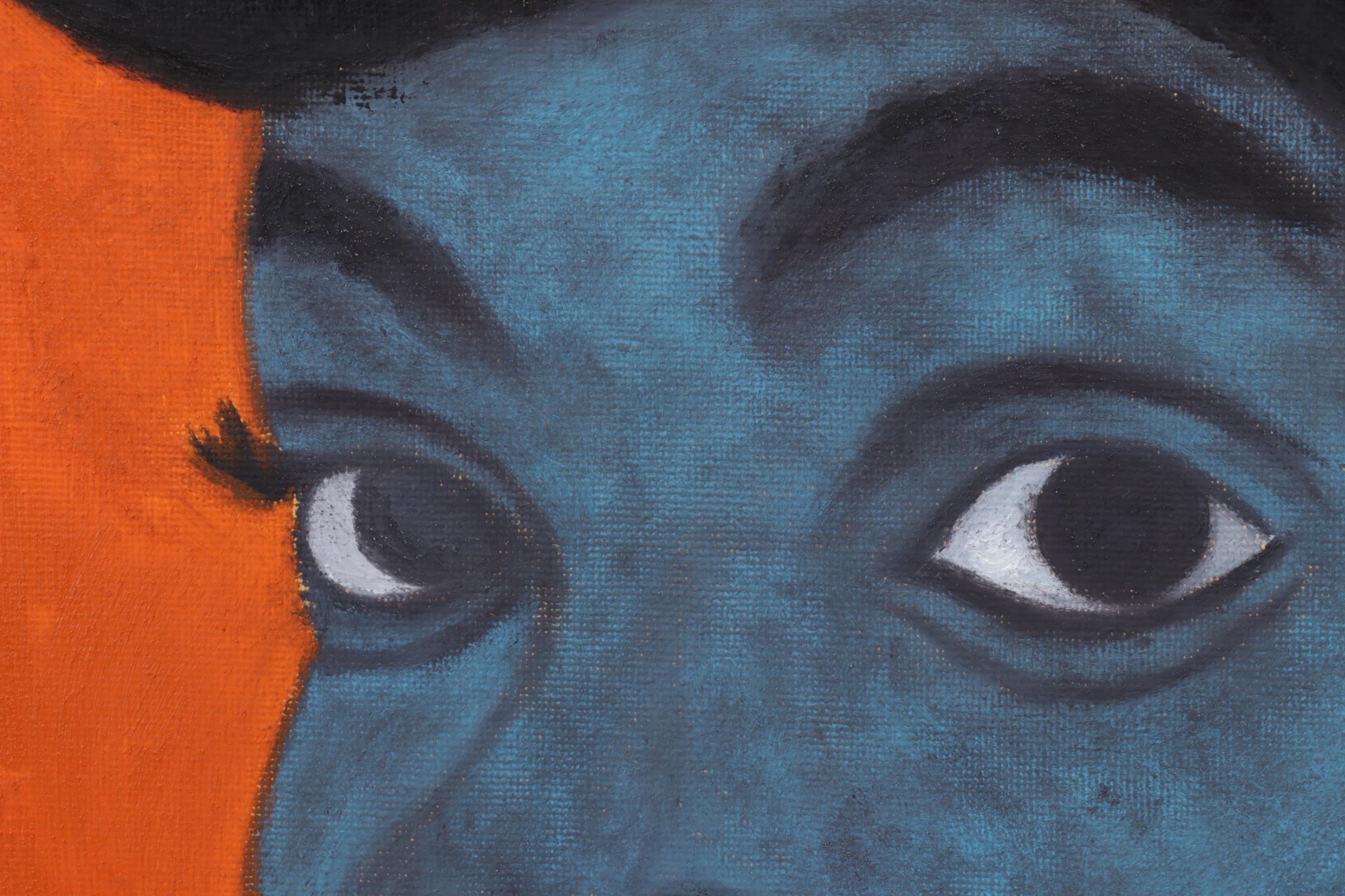 Oluwakemi Omowaire Portrait Oil Painting"Within Us..," 21st Century