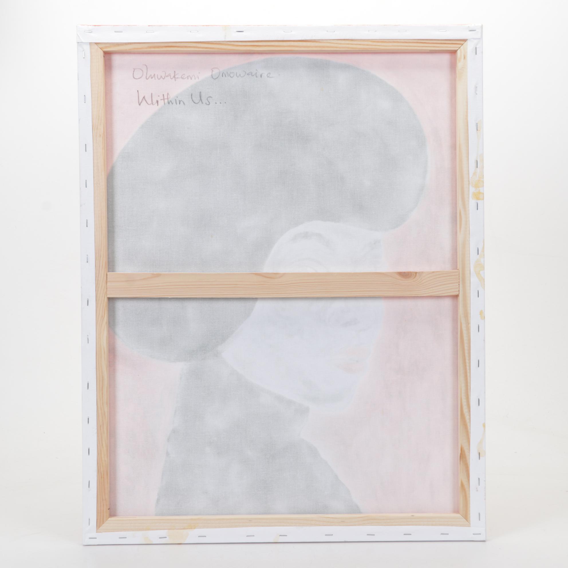 Oluwakemi Omowaire Portrait Oil Painting"Within Us..," 21st Century