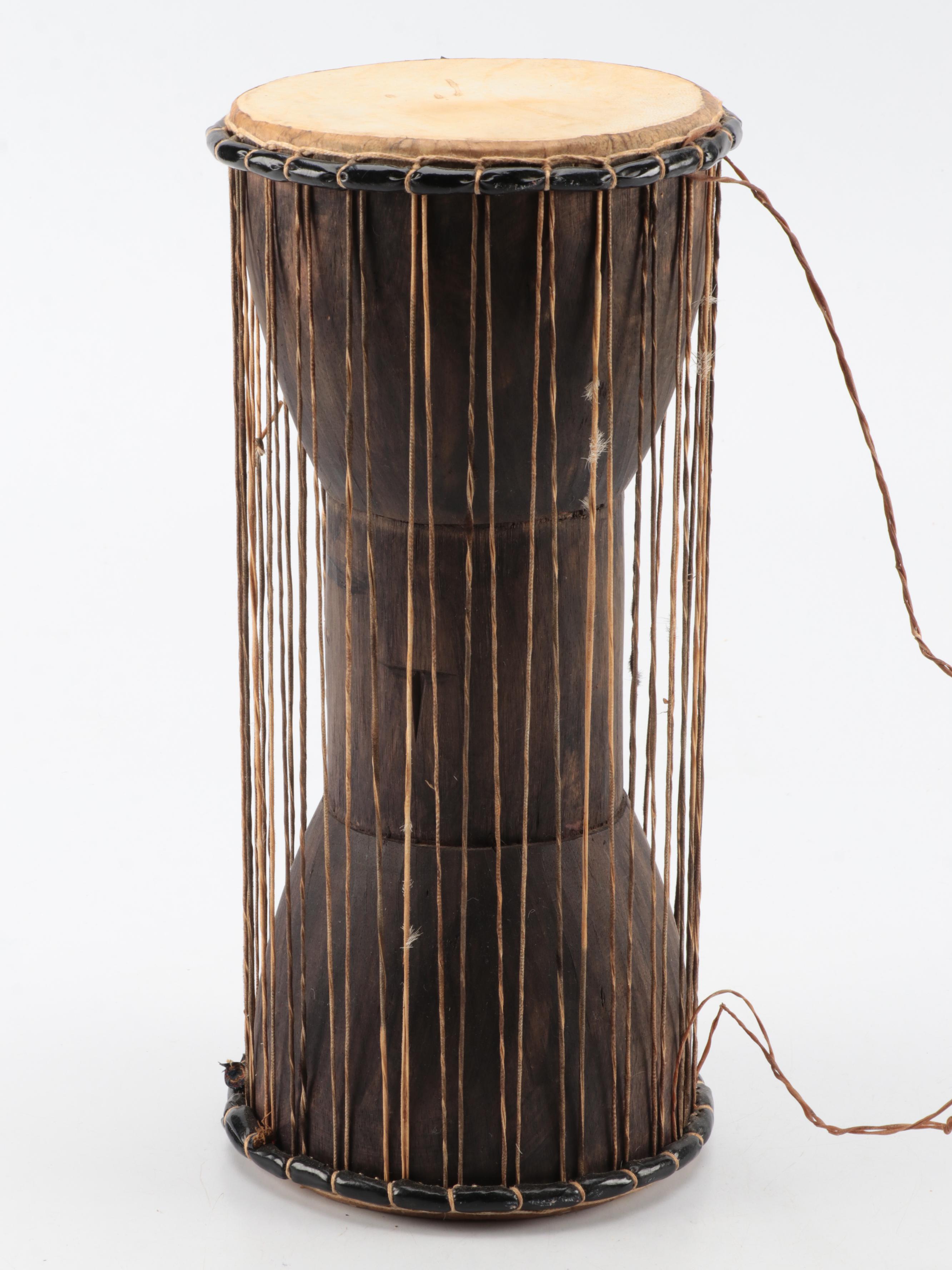 Moroccan Tbilat Drum, Persian Daf Drum and Tourist Maracas and Hand Drums