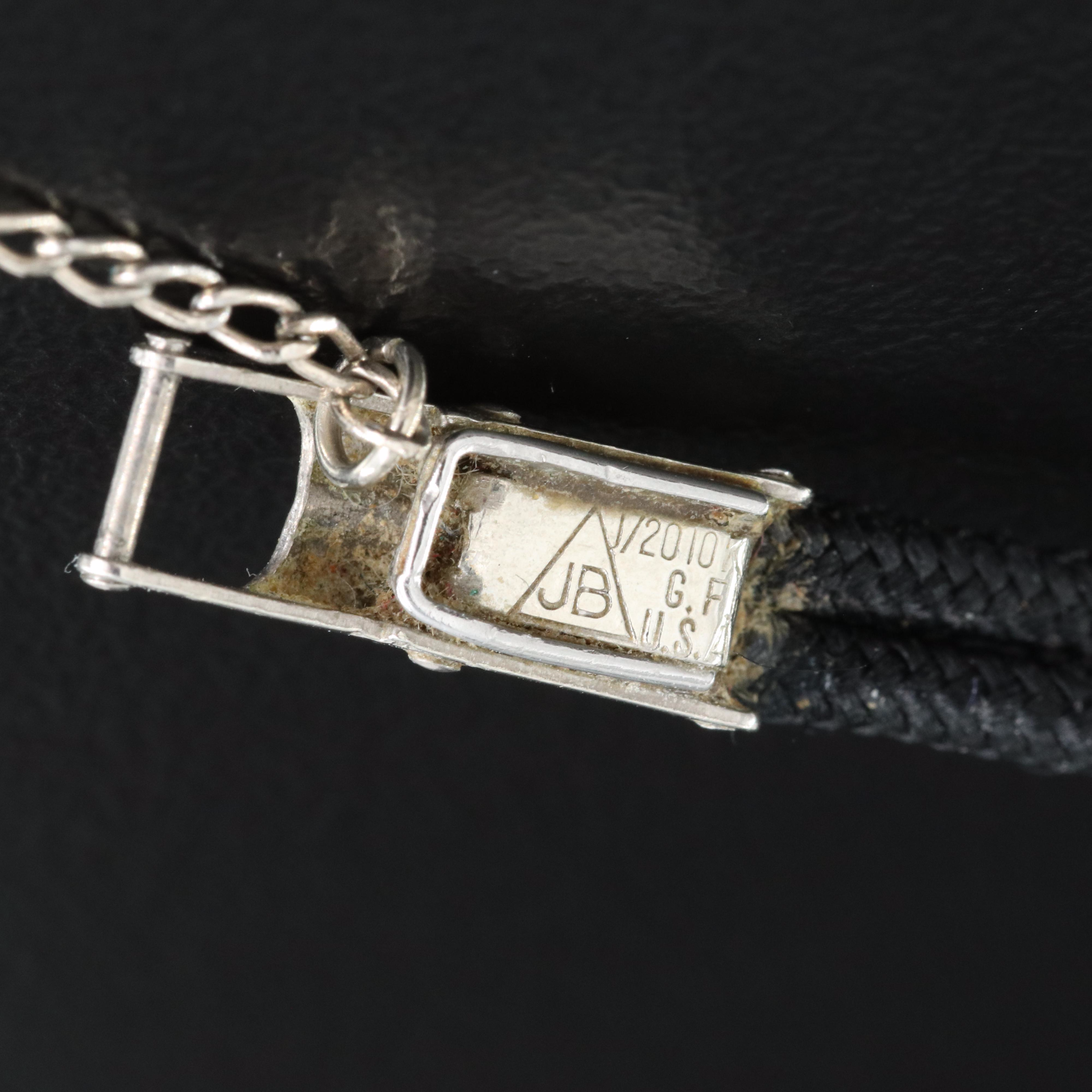 Platinum and Diamond Lady Hamilton Vintage Manual-Wind Watch