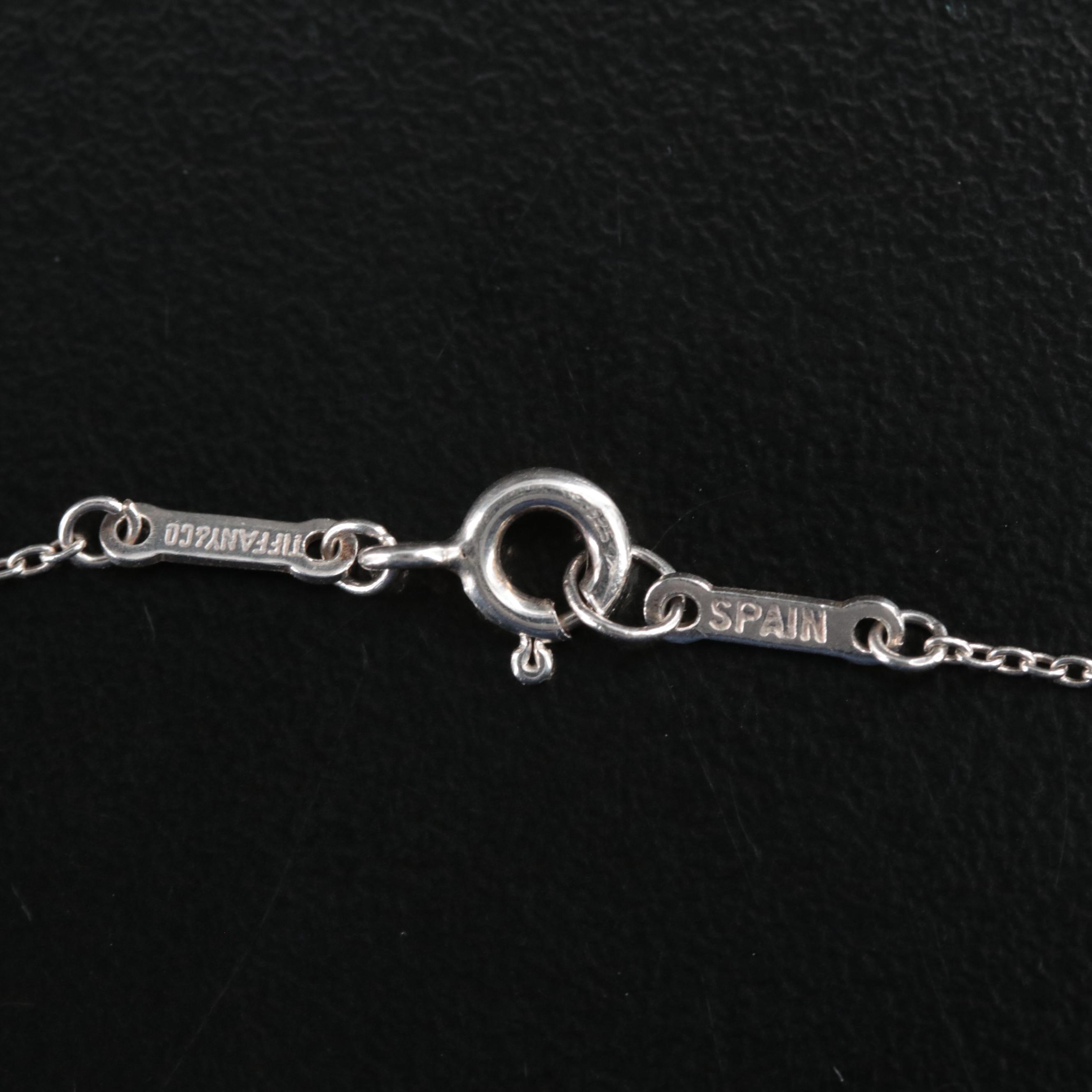 Elsa Peretti for Tiffany & Co. "Nature" Sterling Butterfly Necklace