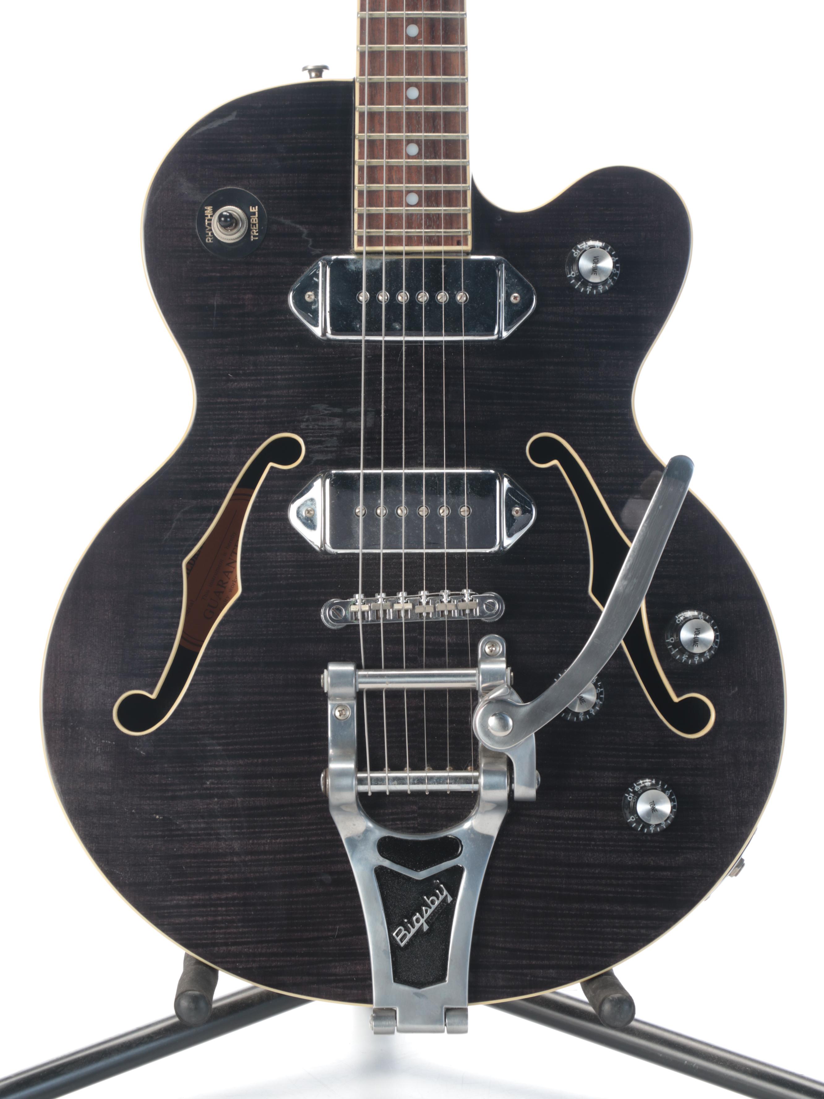 Epiphone Wildkat TB Hollowbody Electric Guitar with Hard Shell Case