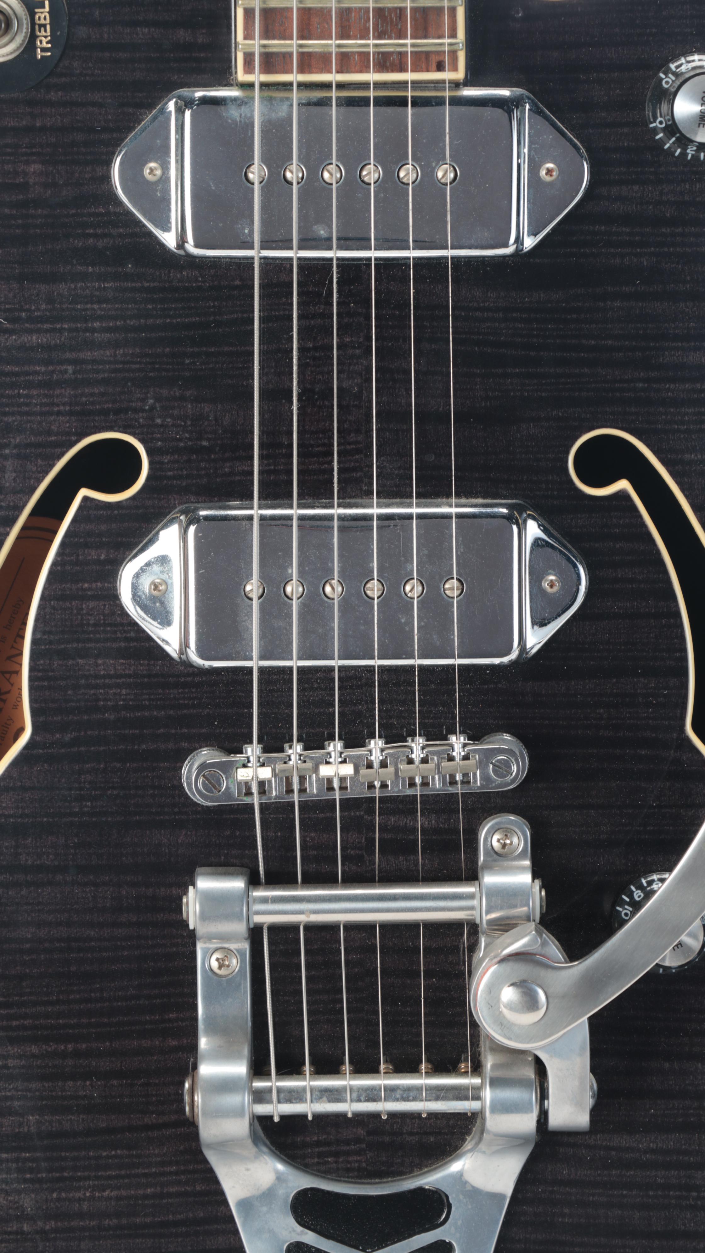 Epiphone Wildkat TB Hollowbody Electric Guitar with Hard Shell Case