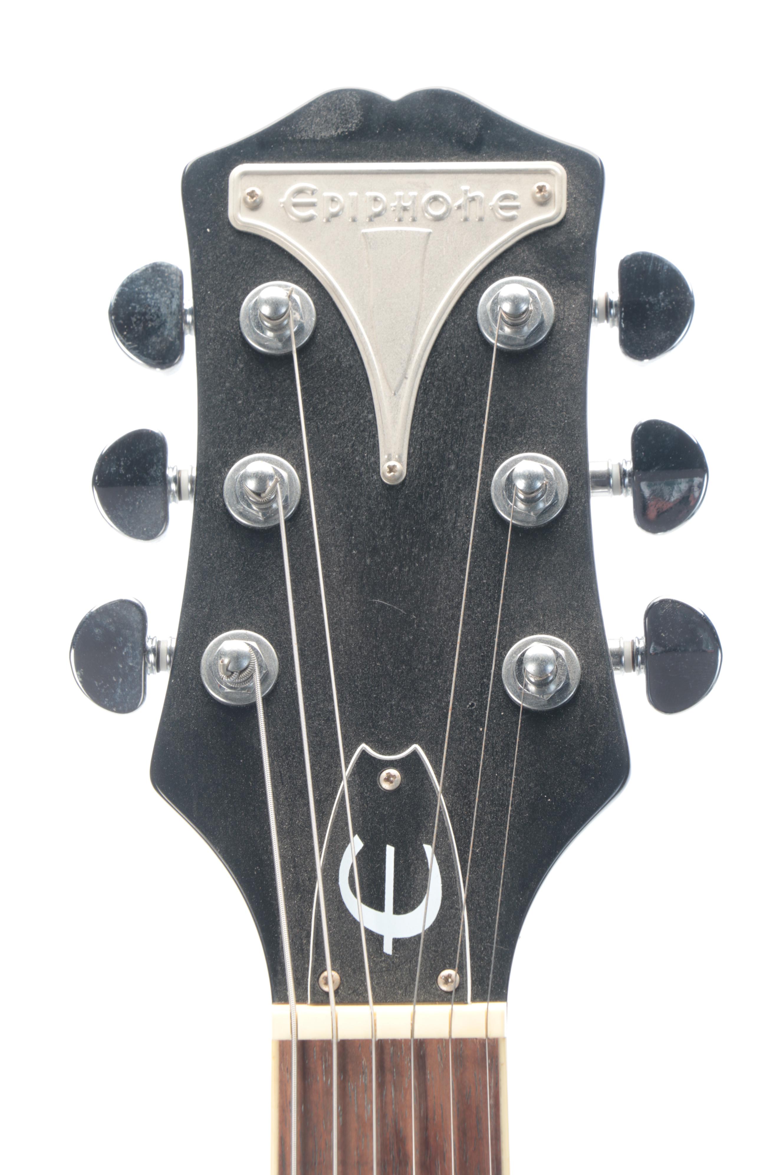 Epiphone Wildkat TB Hollowbody Electric Guitar with Hard Shell Case