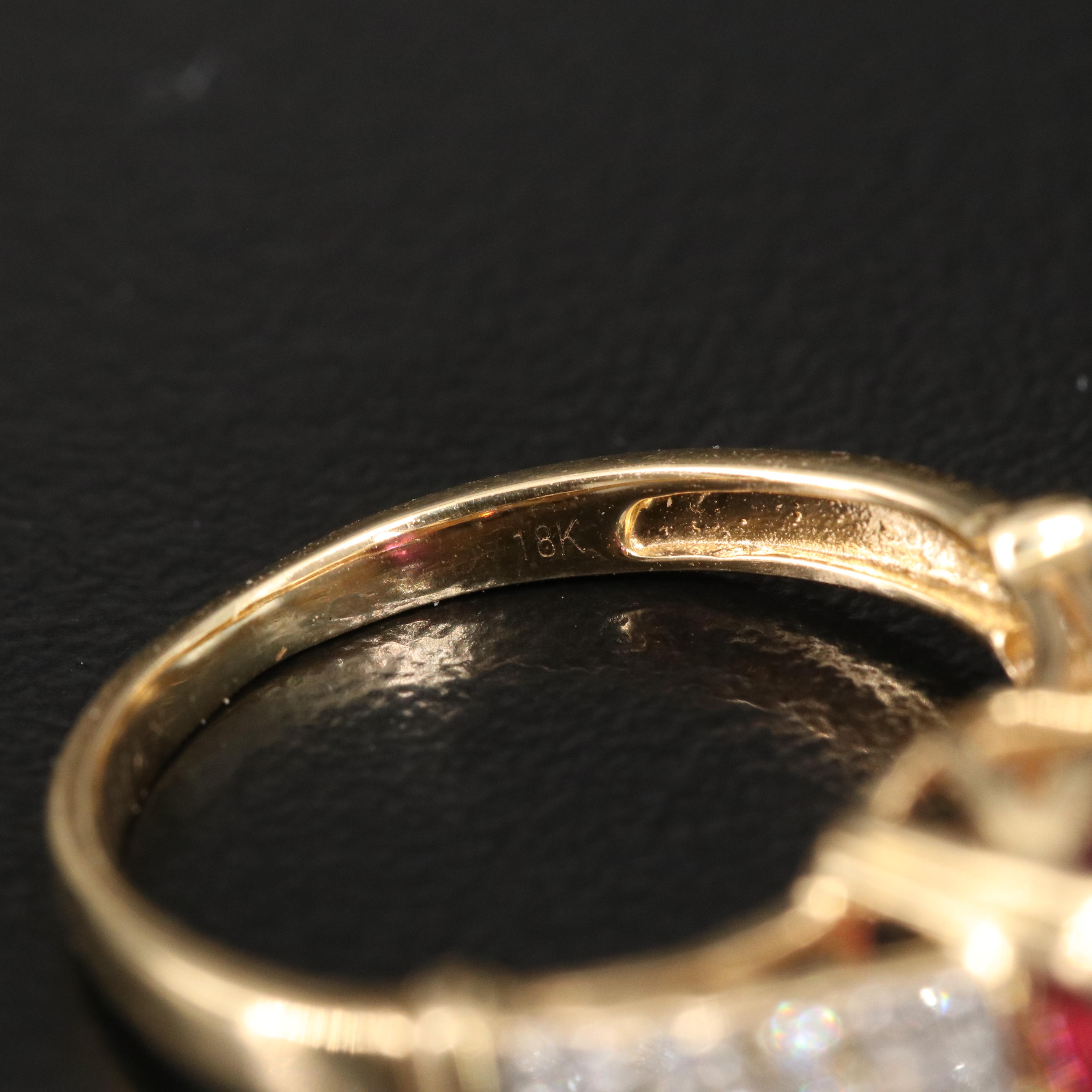 Amayani 18K Tourmaline and Diamond Ring