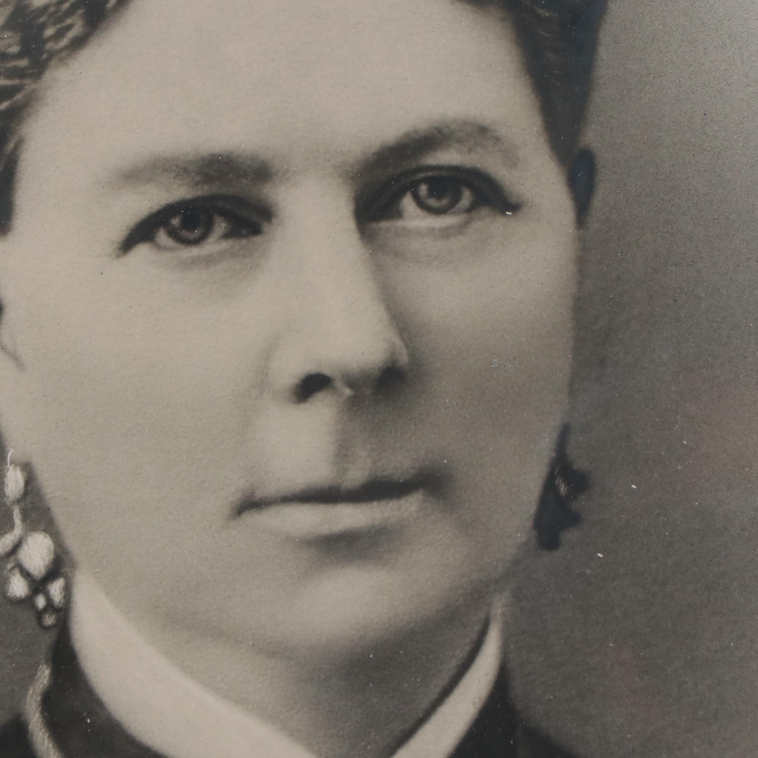 Photographic Portrait of an Unknown Woman, Late 19th Century