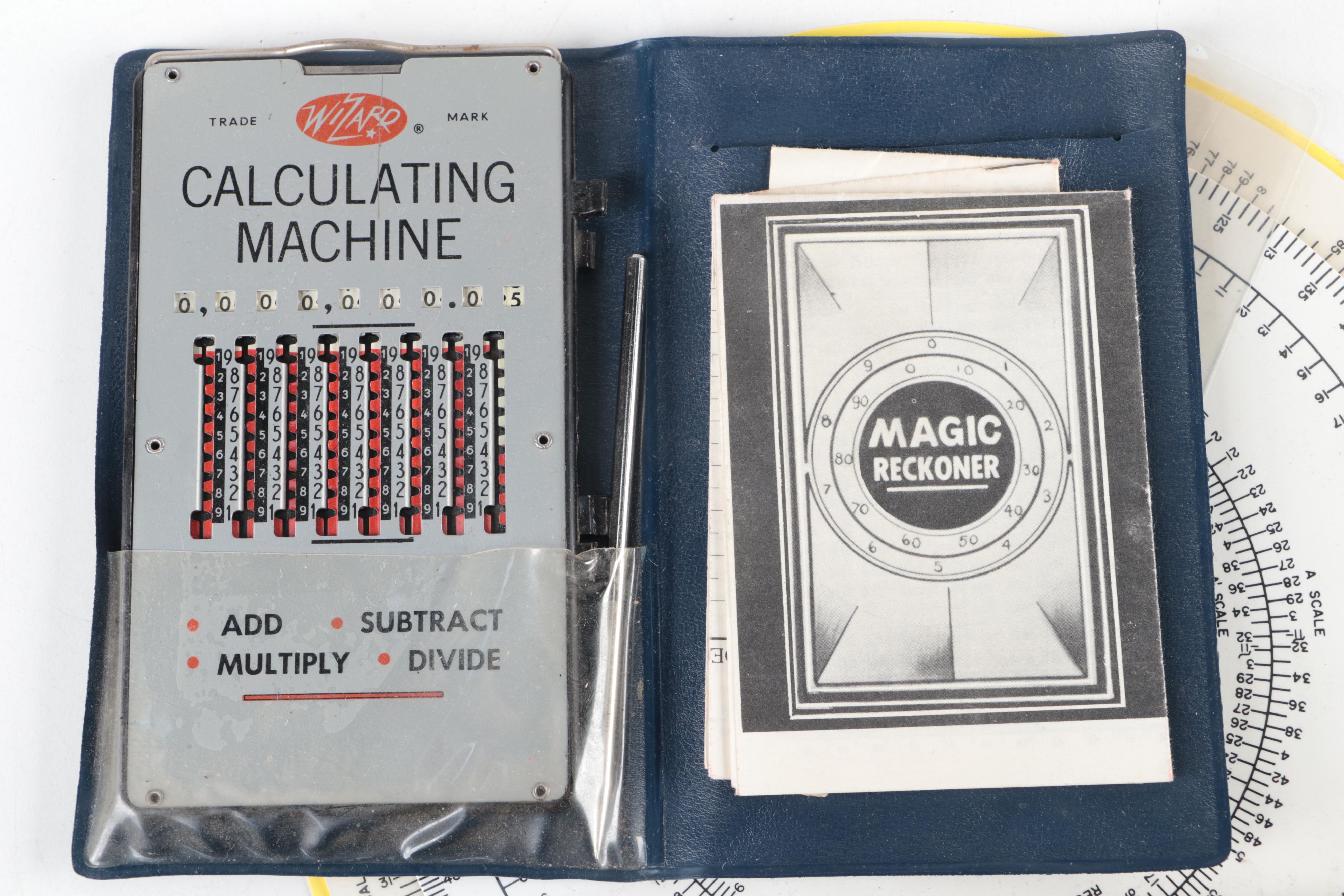 Wizard Calculating Machine With Sunwatch, Magic Reckoner and More EBTH