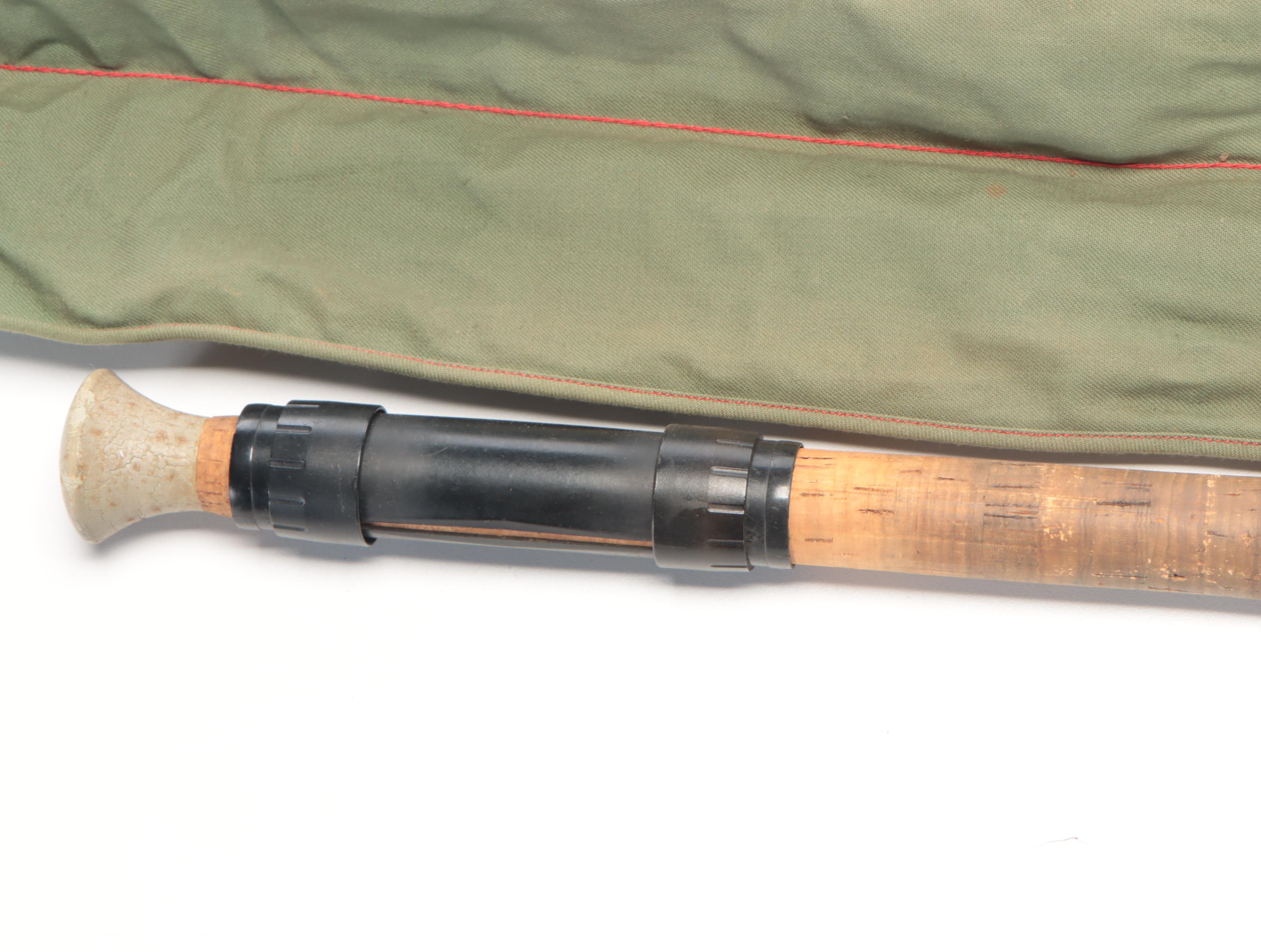 South Bend Bait Co. Cork Handle Fishing Rod with More Fishing Gear