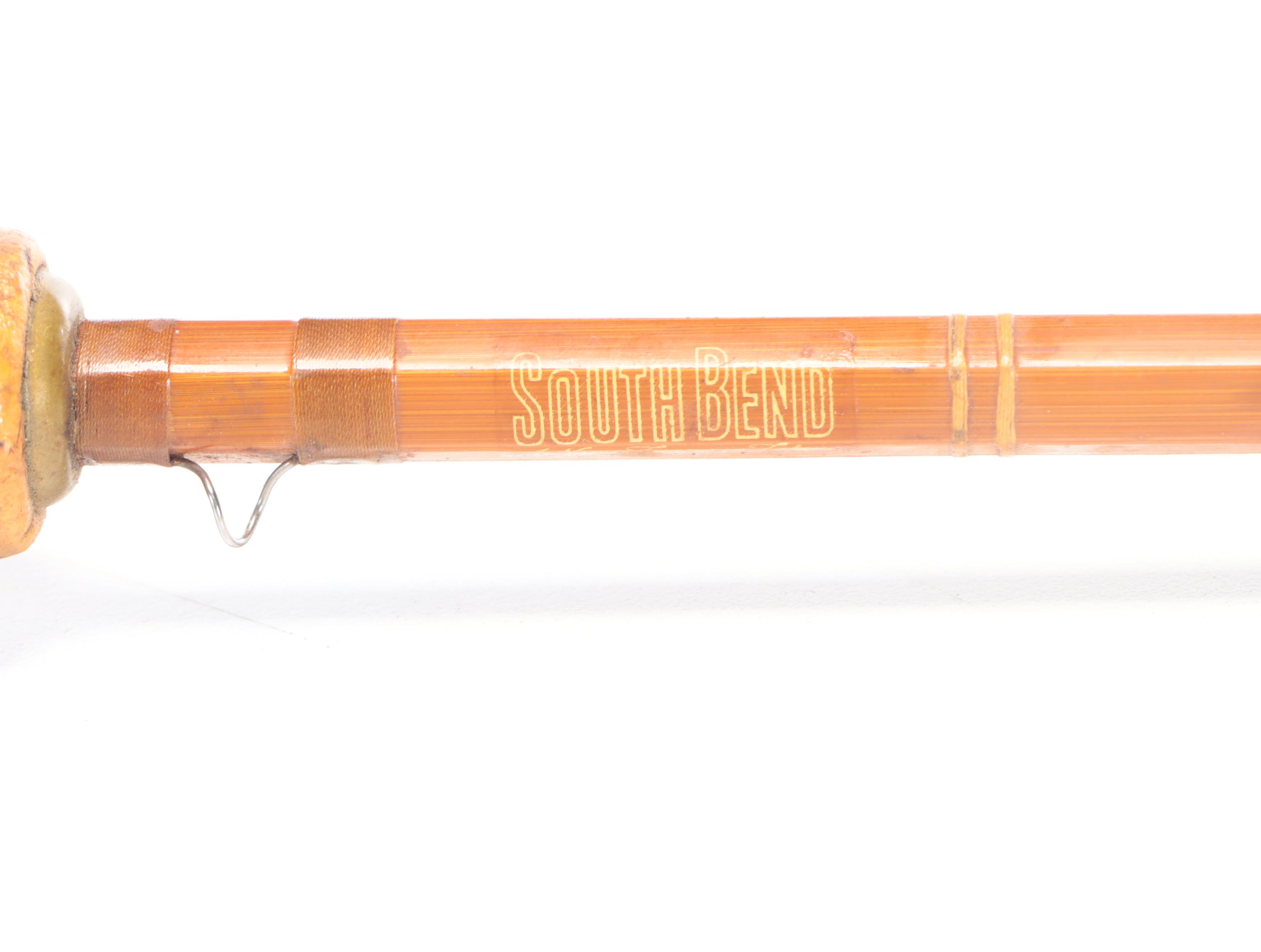 South Bend Bait Co. Cork Handle Fishing Rod with More Fishing Gear