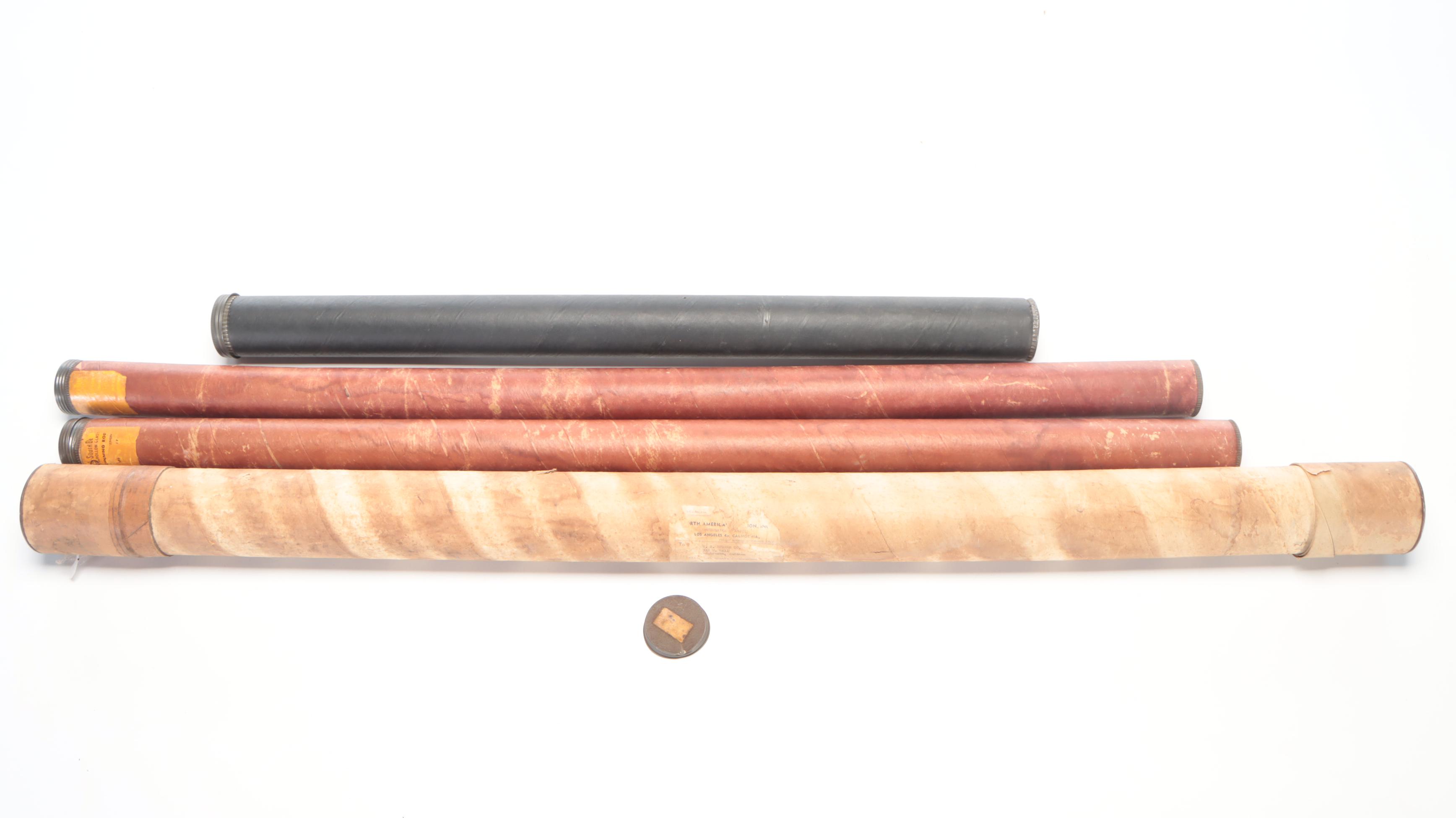 South Bend Bait Co. Cork Handle Fishing Rod with More Fishing Gear