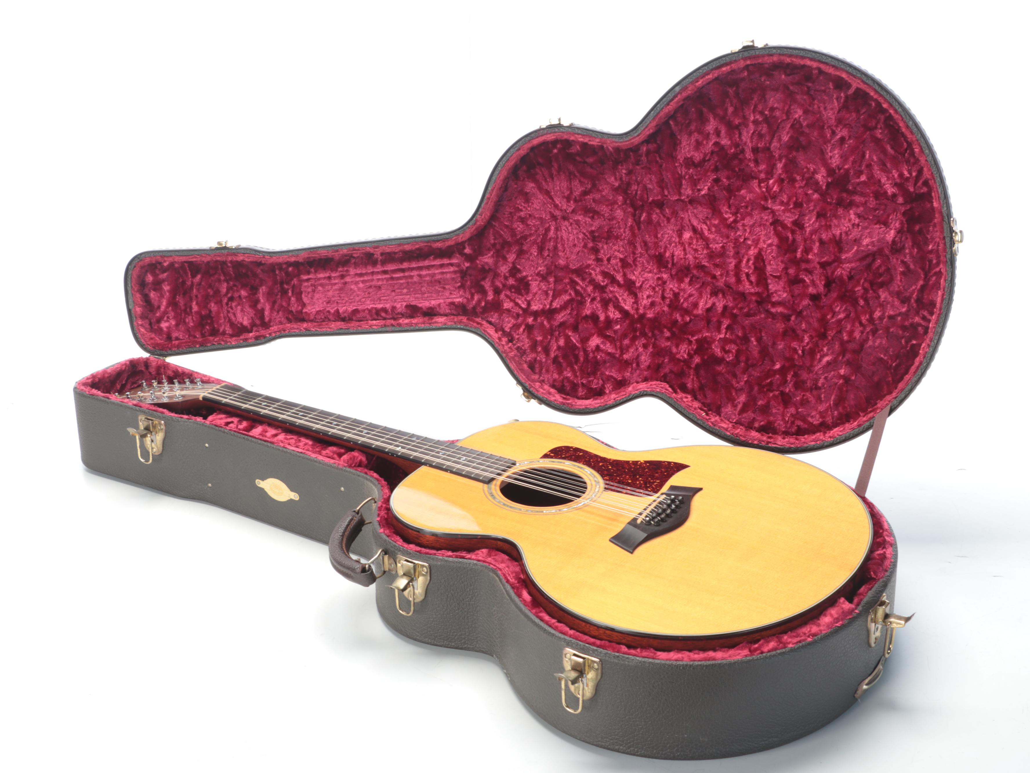 Taylor 12-String Acoustic Guitar with Hard Shell Case