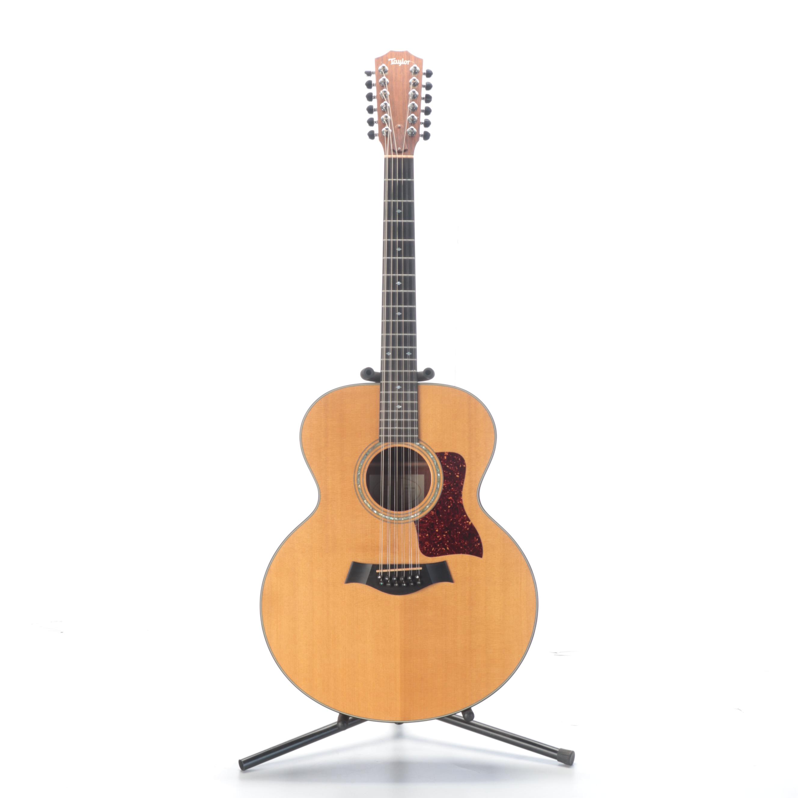Taylor 12-String Acoustic Guitar with Hard Shell Case