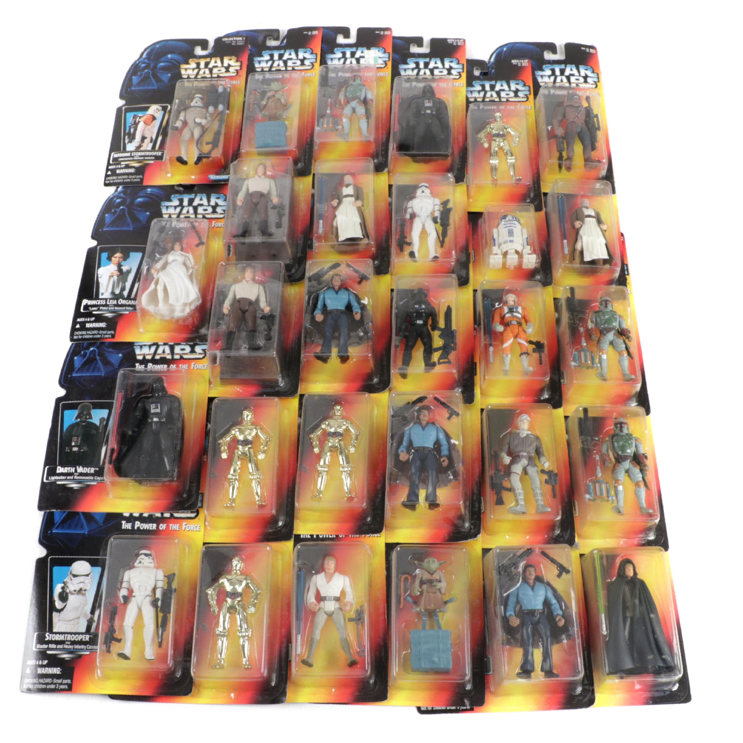Kenner Star Wars "Darth Vader", "Princess Leia" and More Action Figures