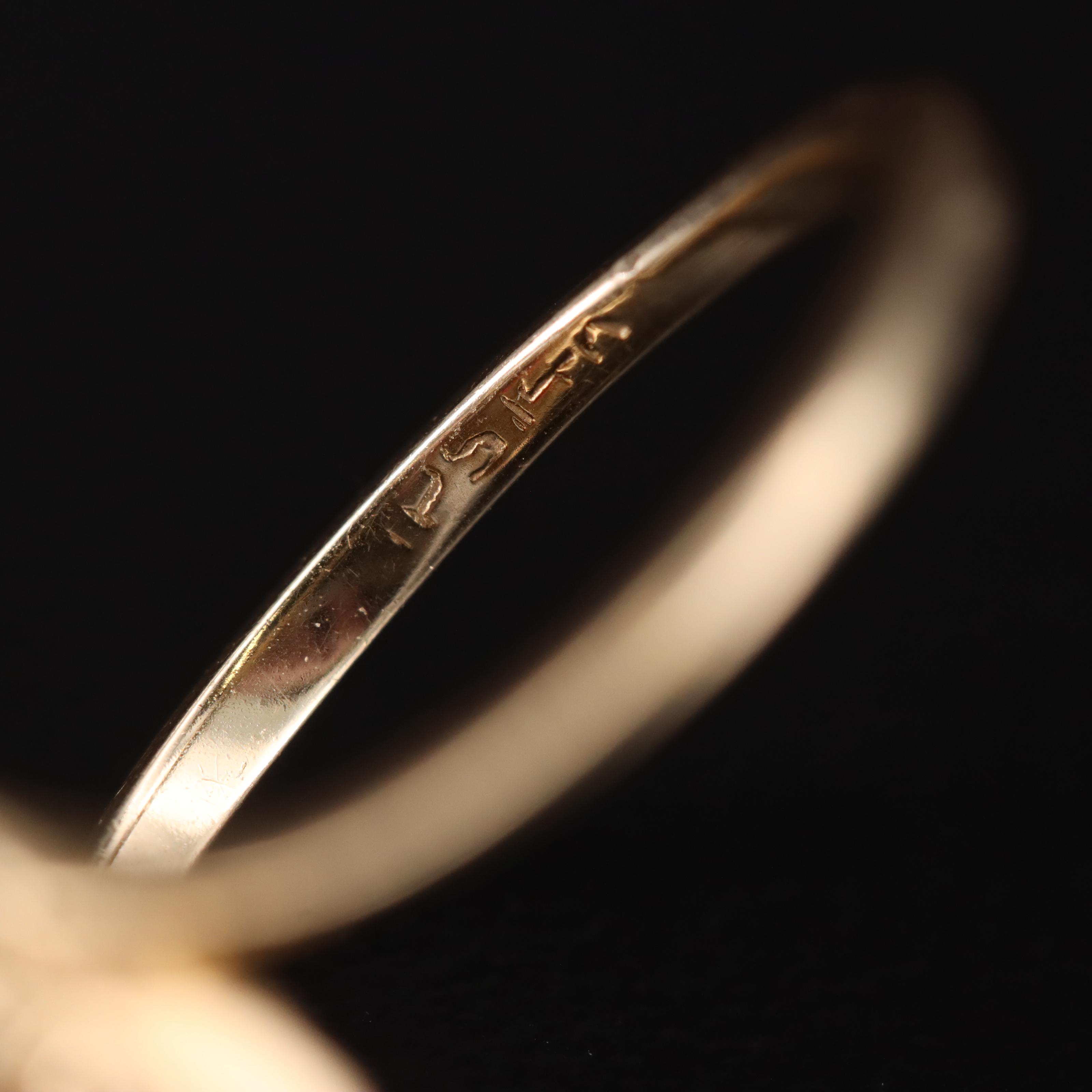 10K and 14K Garnet Ring