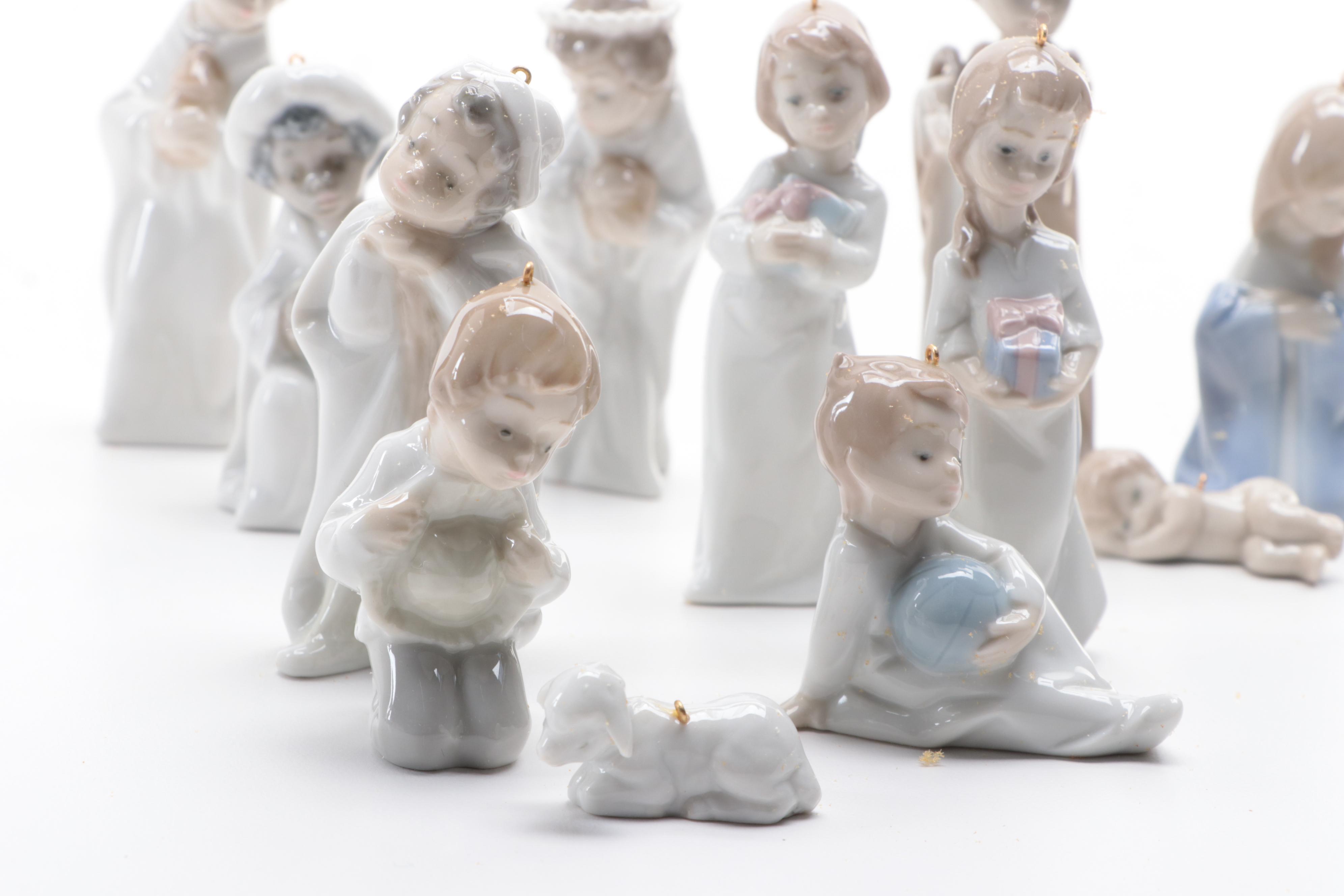 Lladró Porcelain Nativity Ornaments and More