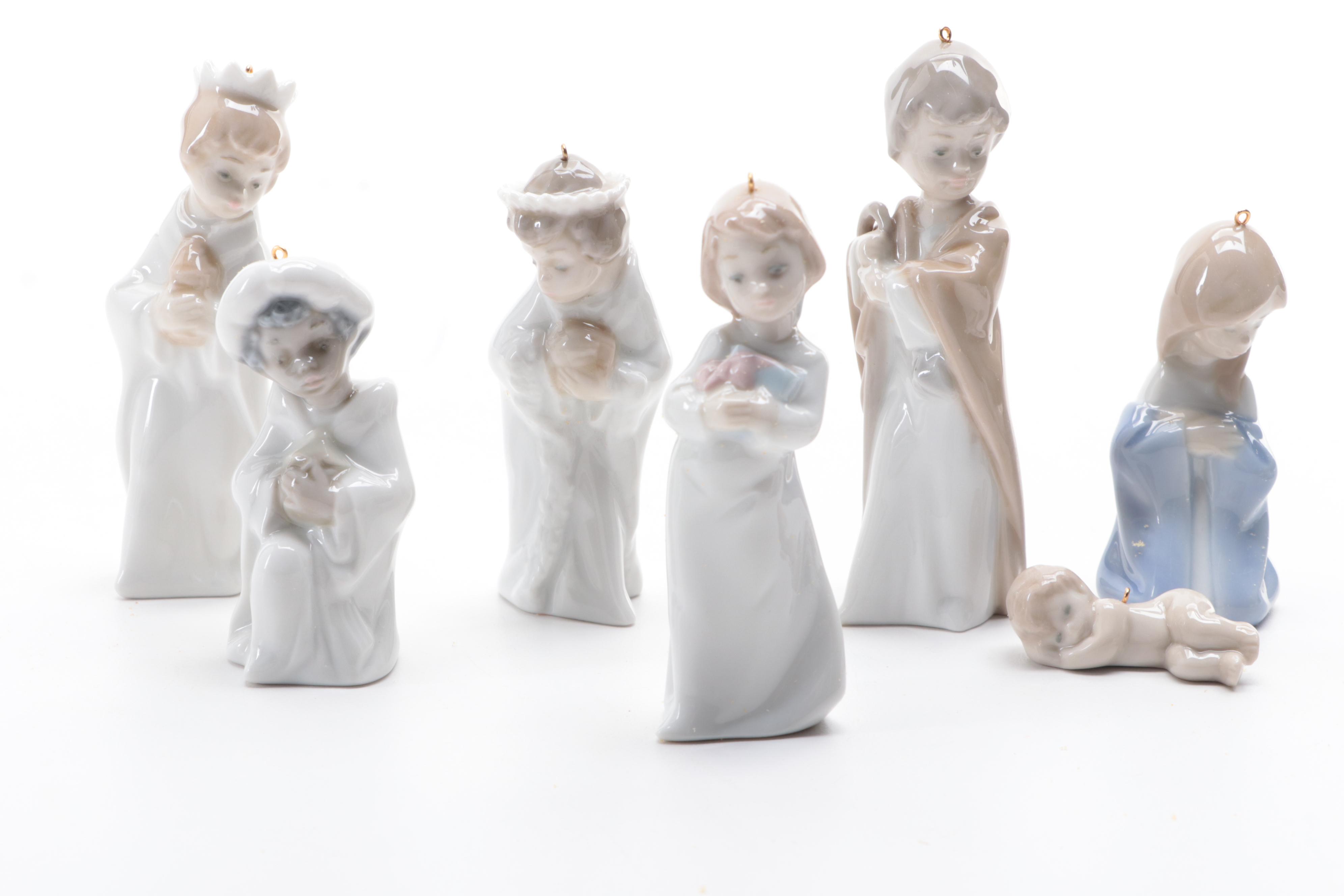 Lladró Porcelain Nativity Ornaments and More
