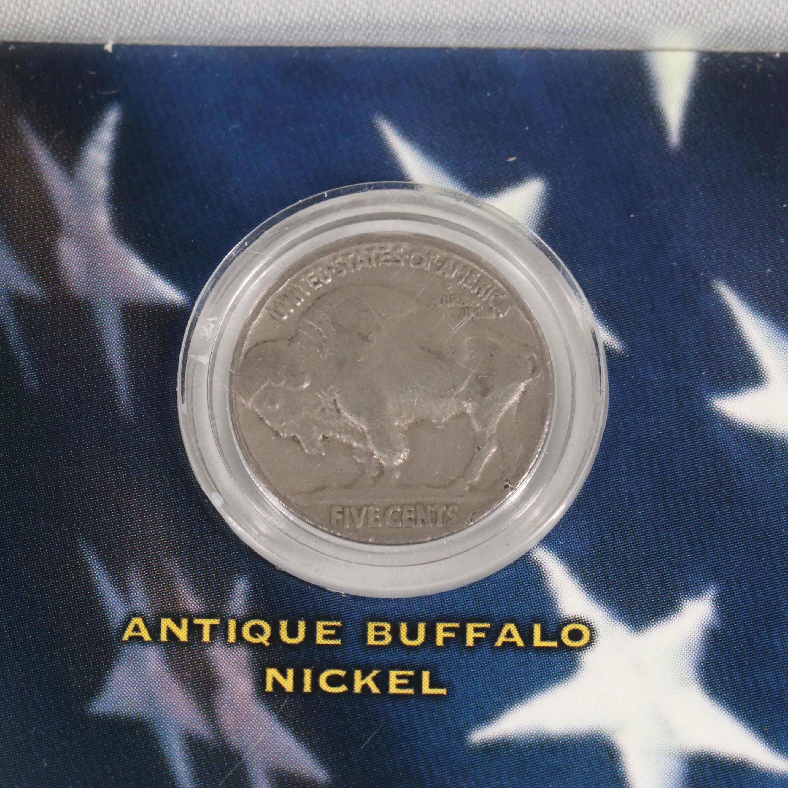 Collection of 395 Buffalo Nickels Including Early Dates