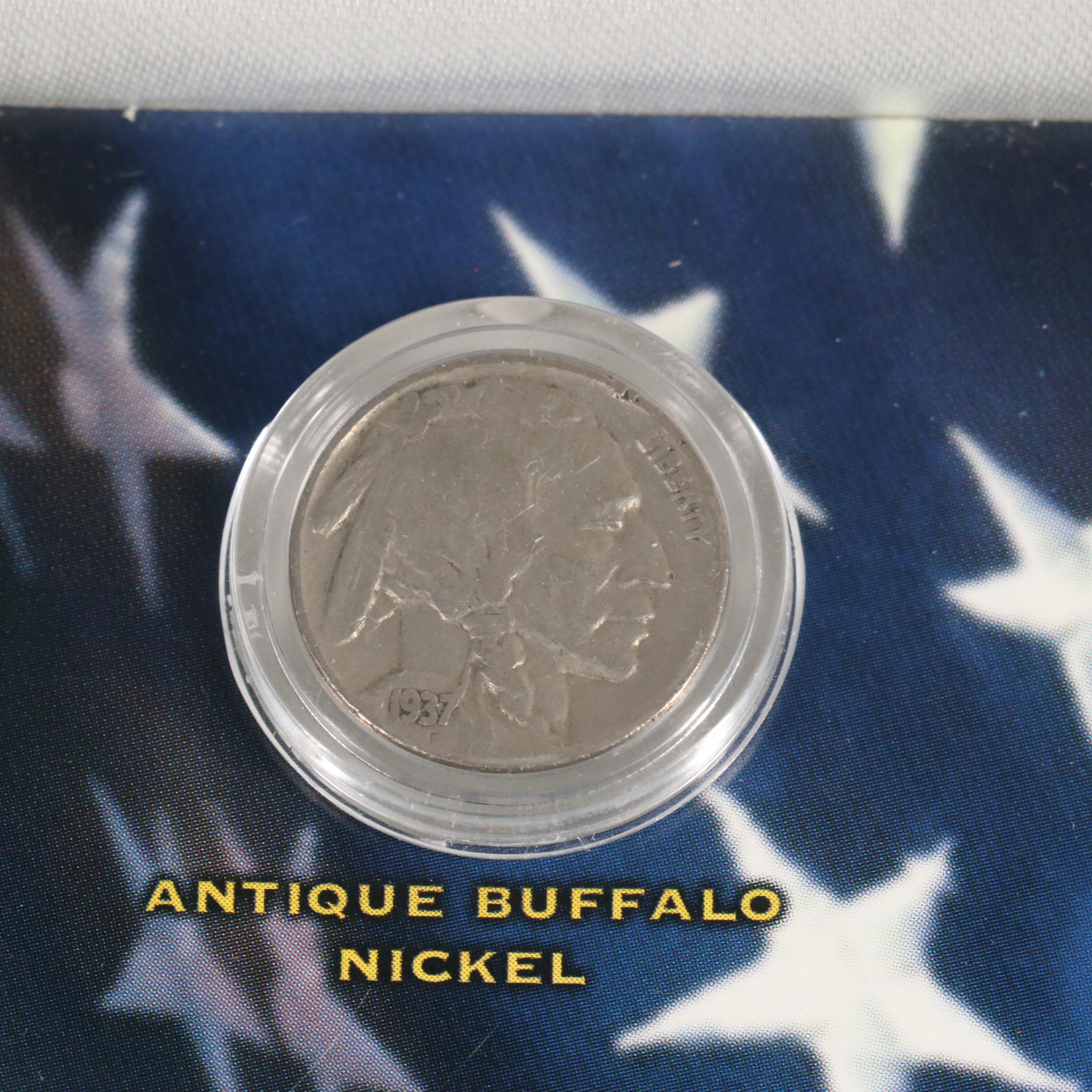 Collection of 395 Buffalo Nickels Including Early Dates