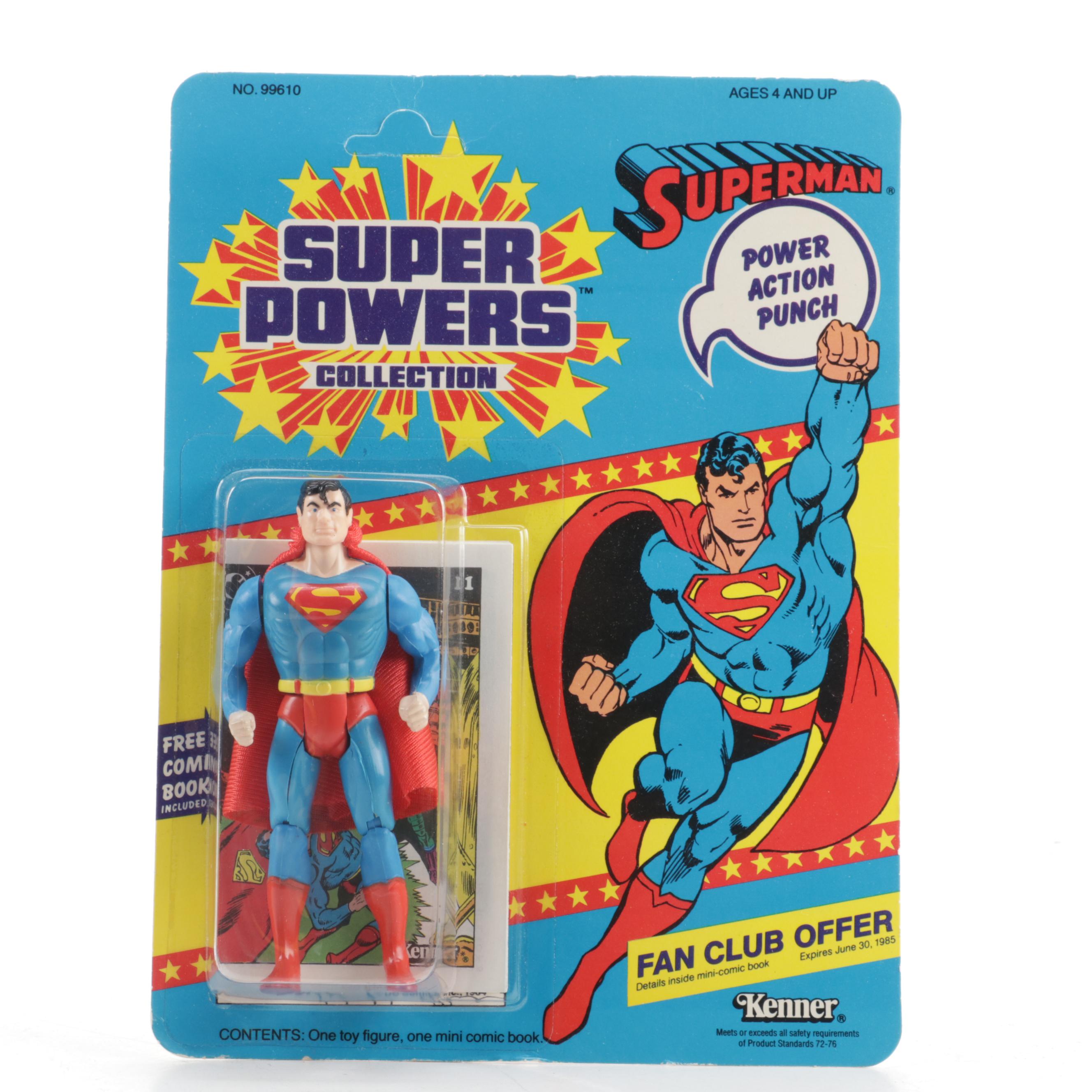 Kenner "Superman" Super Powers Collection Action Figure, 1984